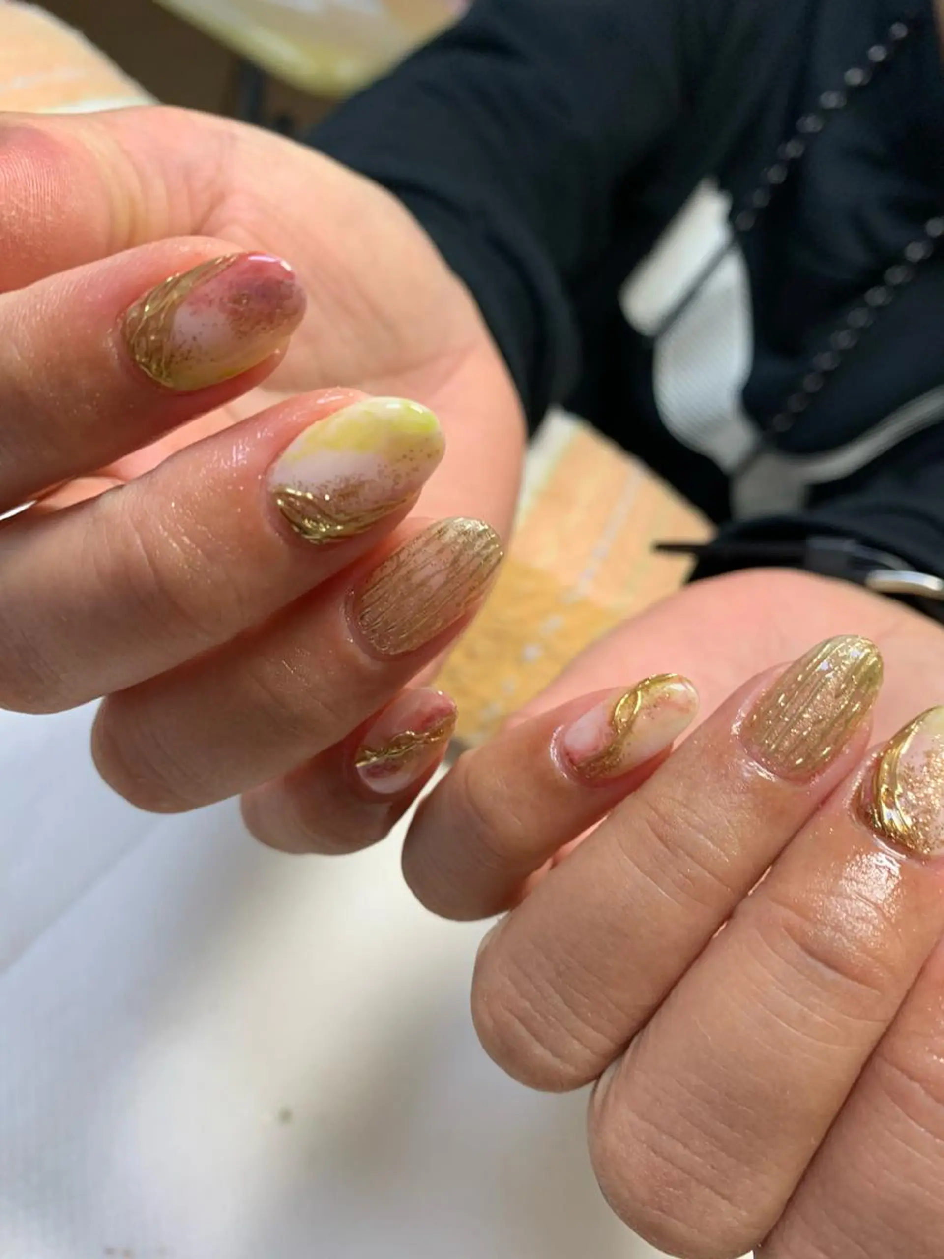 ネイル rukianail 新里のネイルデザイン