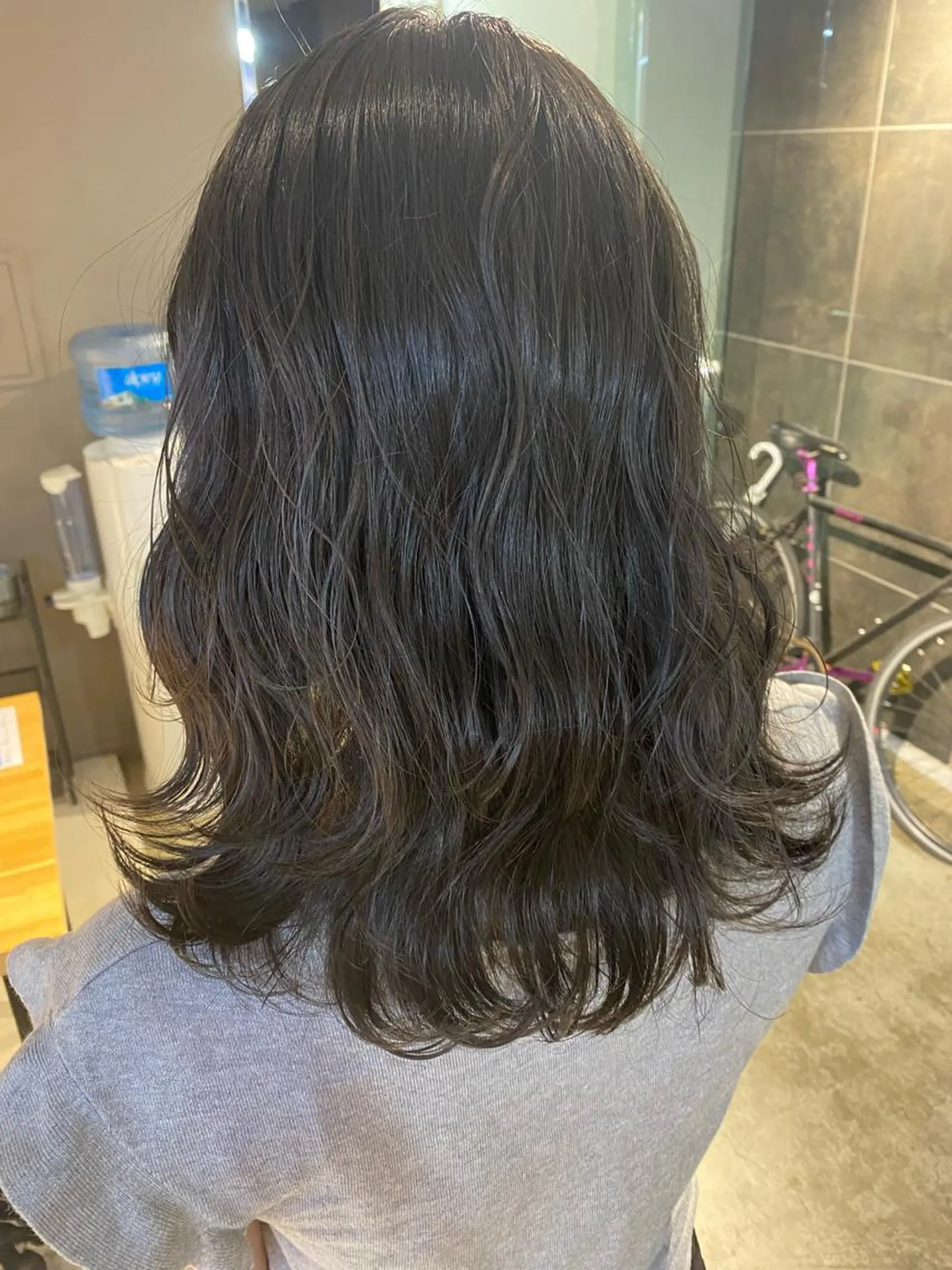 ロング カラー ヘアアレンジ メンズ キッズ ネイル マツエク・マツパ GO TODAY SHAiRE SALON所属・透明感カラー🤎 ゆりのヘアスタイル