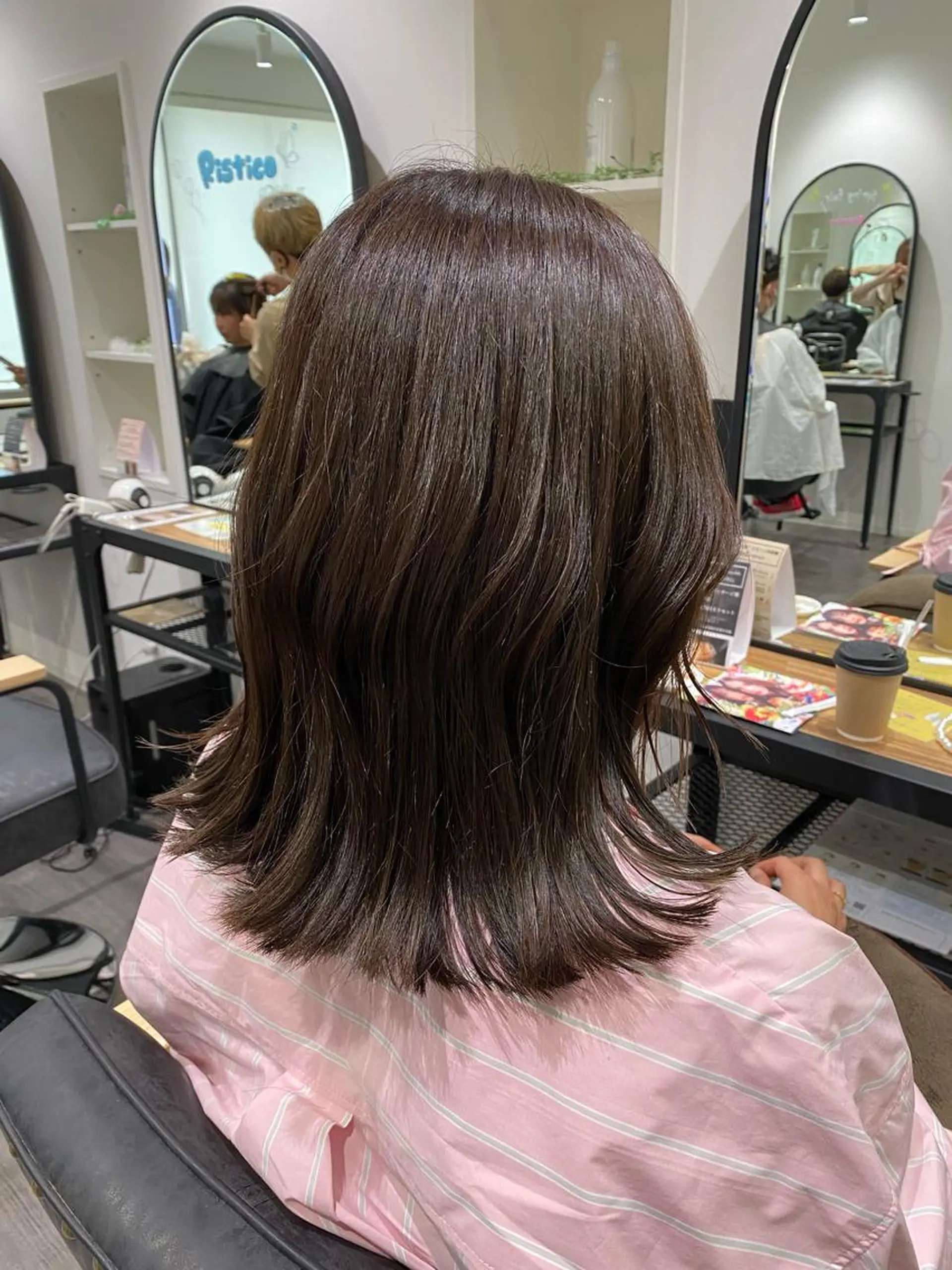ミディアム カット ヘアカラー cocotte🌿 amaneのヘアスタイル
