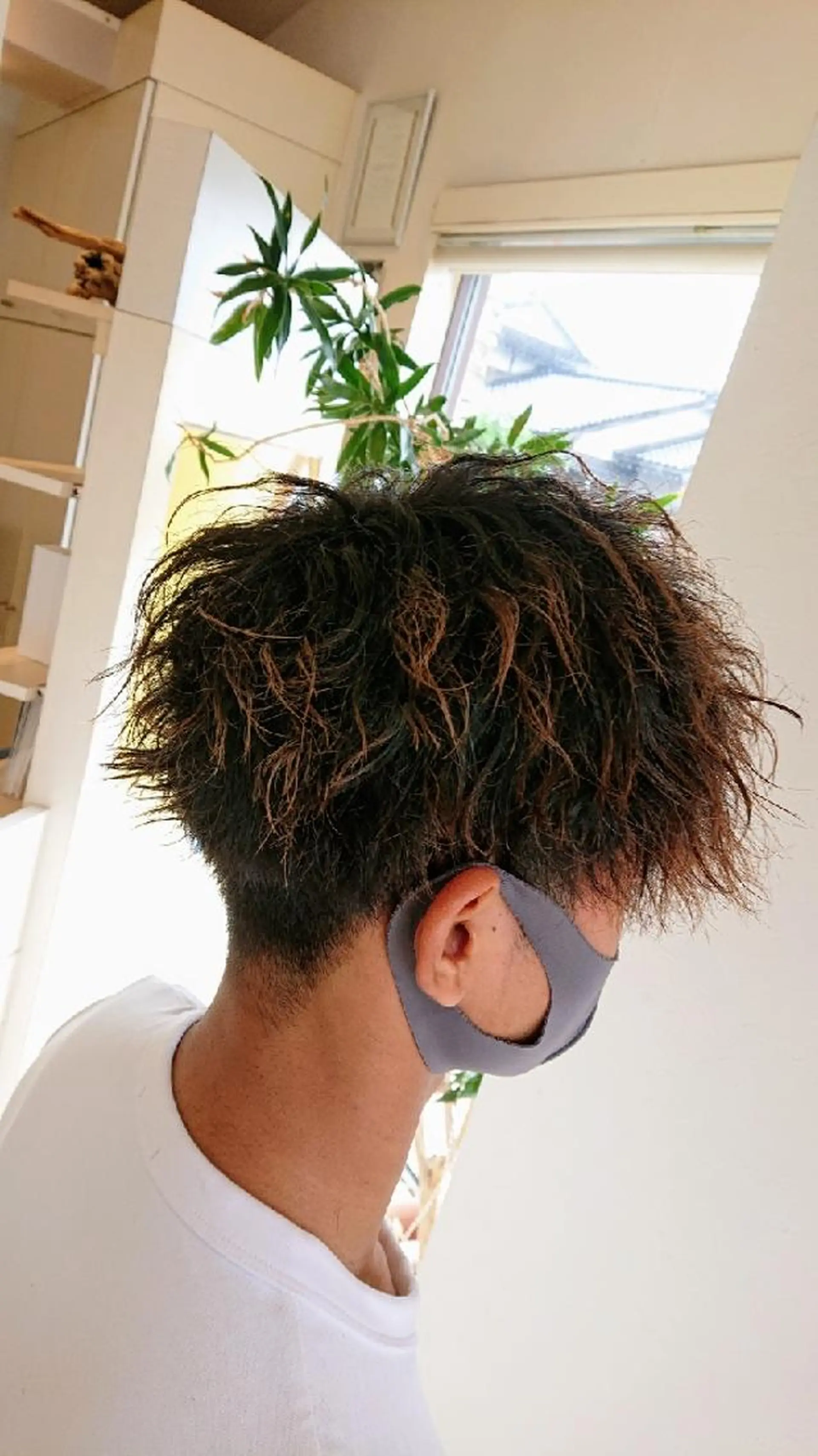 メンズ 林慶吾/ショート /ダメージレスカラーのヘアスタイル