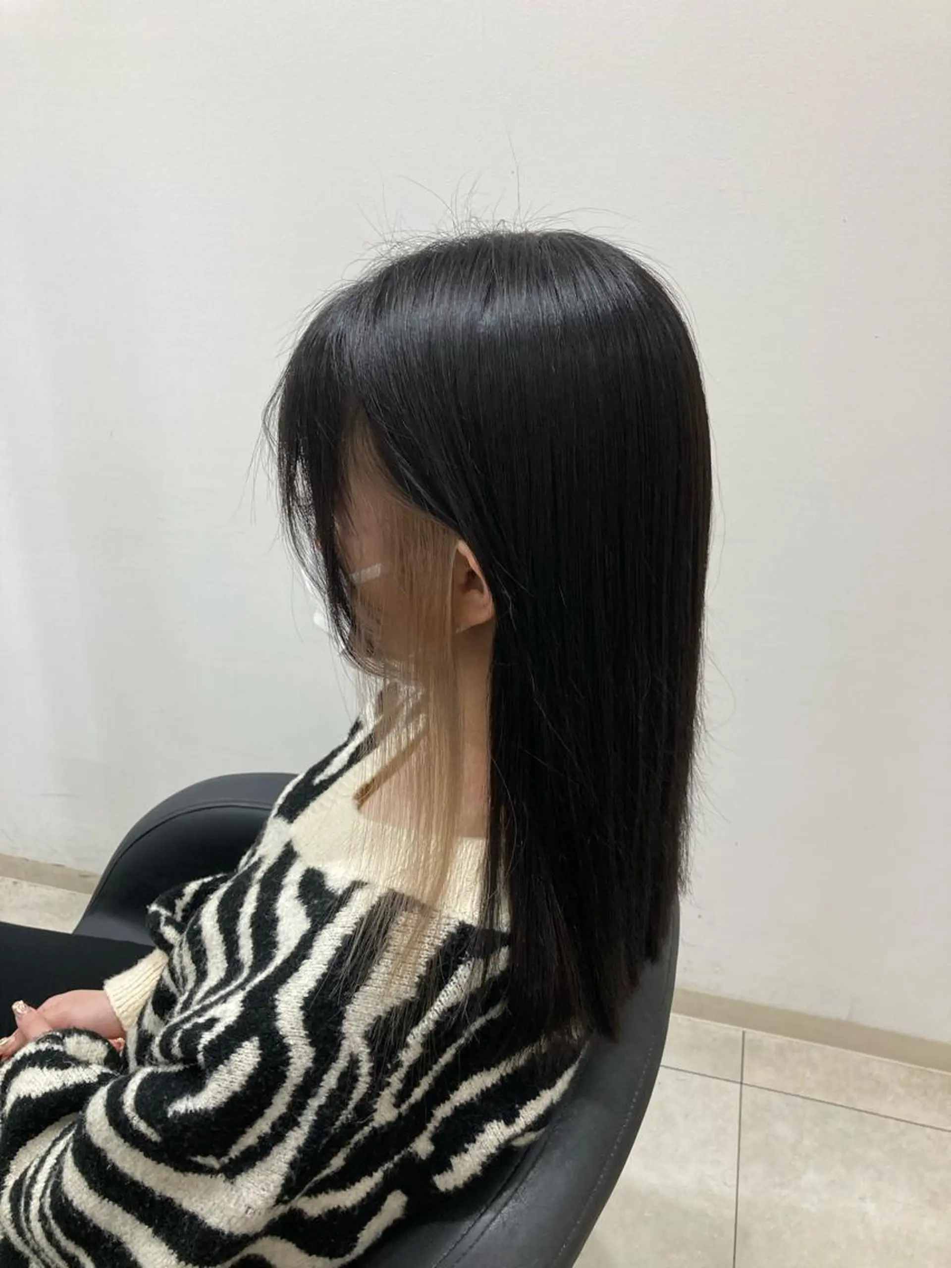 ロング カラー ブリーチ ヘアカラー ピンクカラー🎀 米津 美佑のヘアスタイル