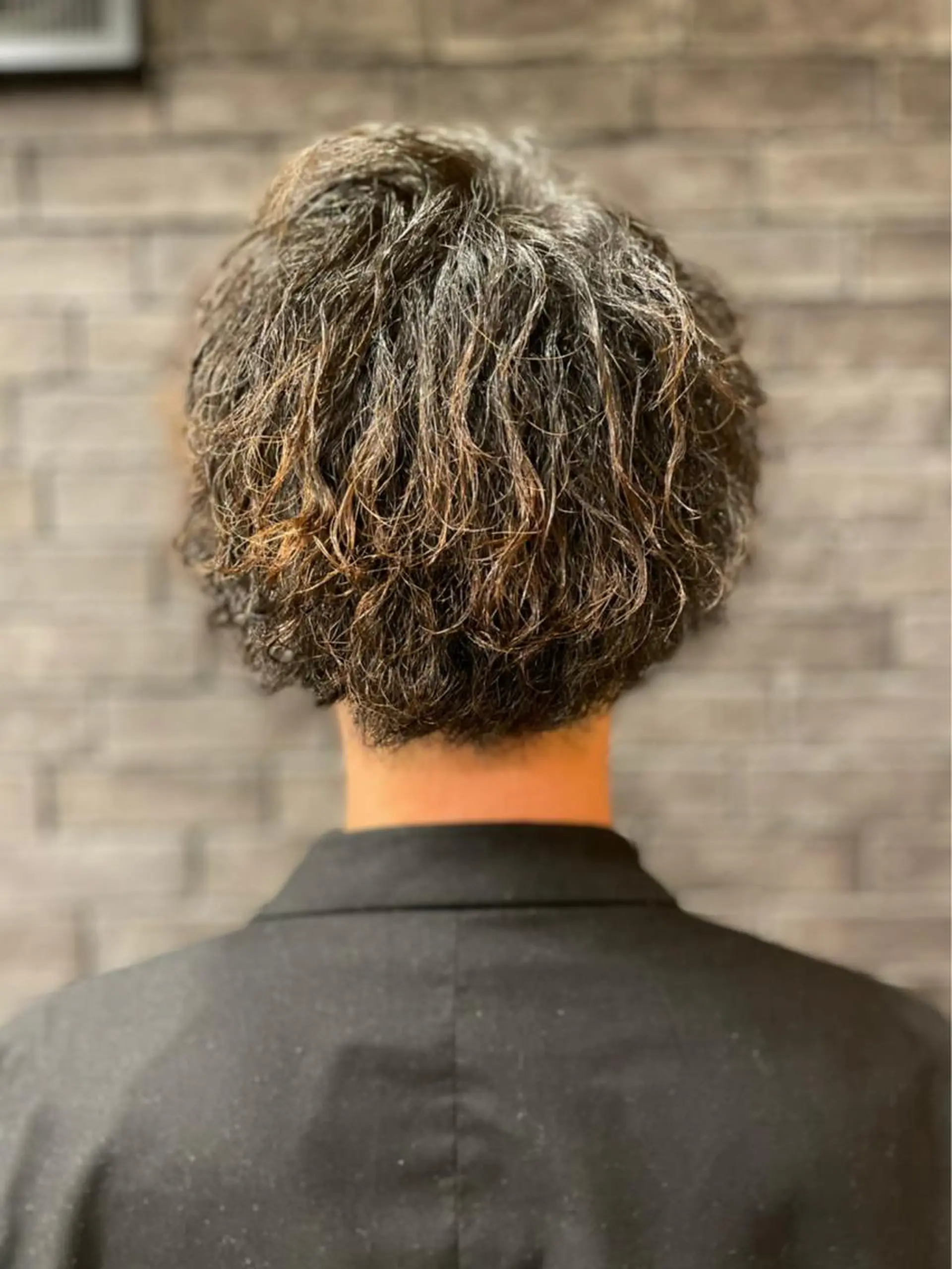 セミロング パーマ メンズ メンズパーマ ツイストスパイラルパーマ セミロングパーマ スパイラルパーマ dunhill 斉藤 大樹/メンズカットのヘアスタイル