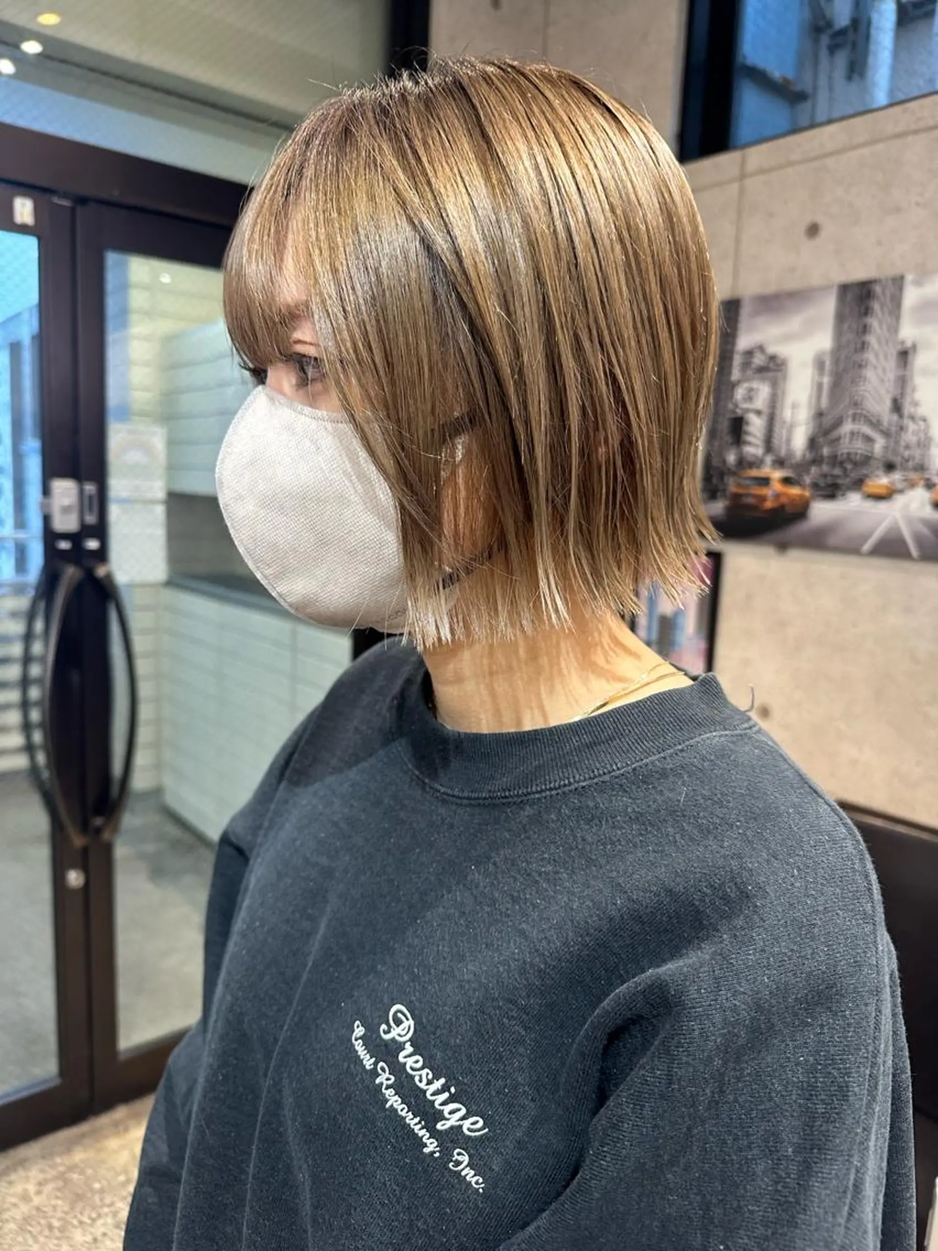 ショート カラー 遠藤沙也加 /レイヤーカットのヘアスタイル