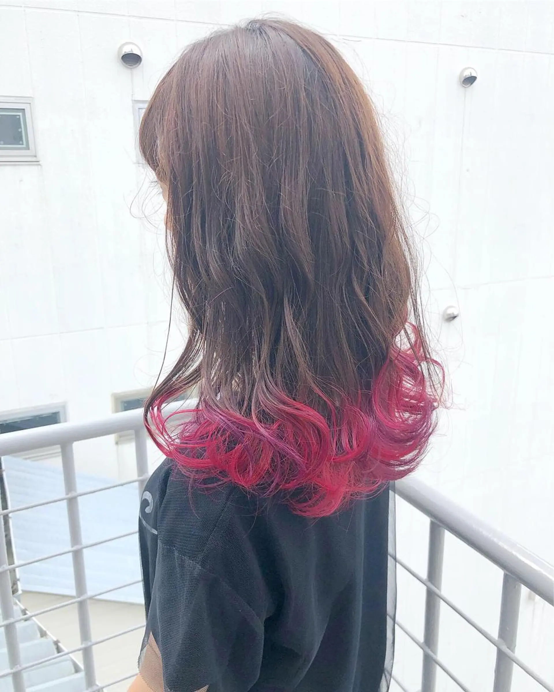 セミロング カラー ヘアアレンジ 【池袋/スパイキー ショート】ⓝⓘⓜⓤのヘアスタイル