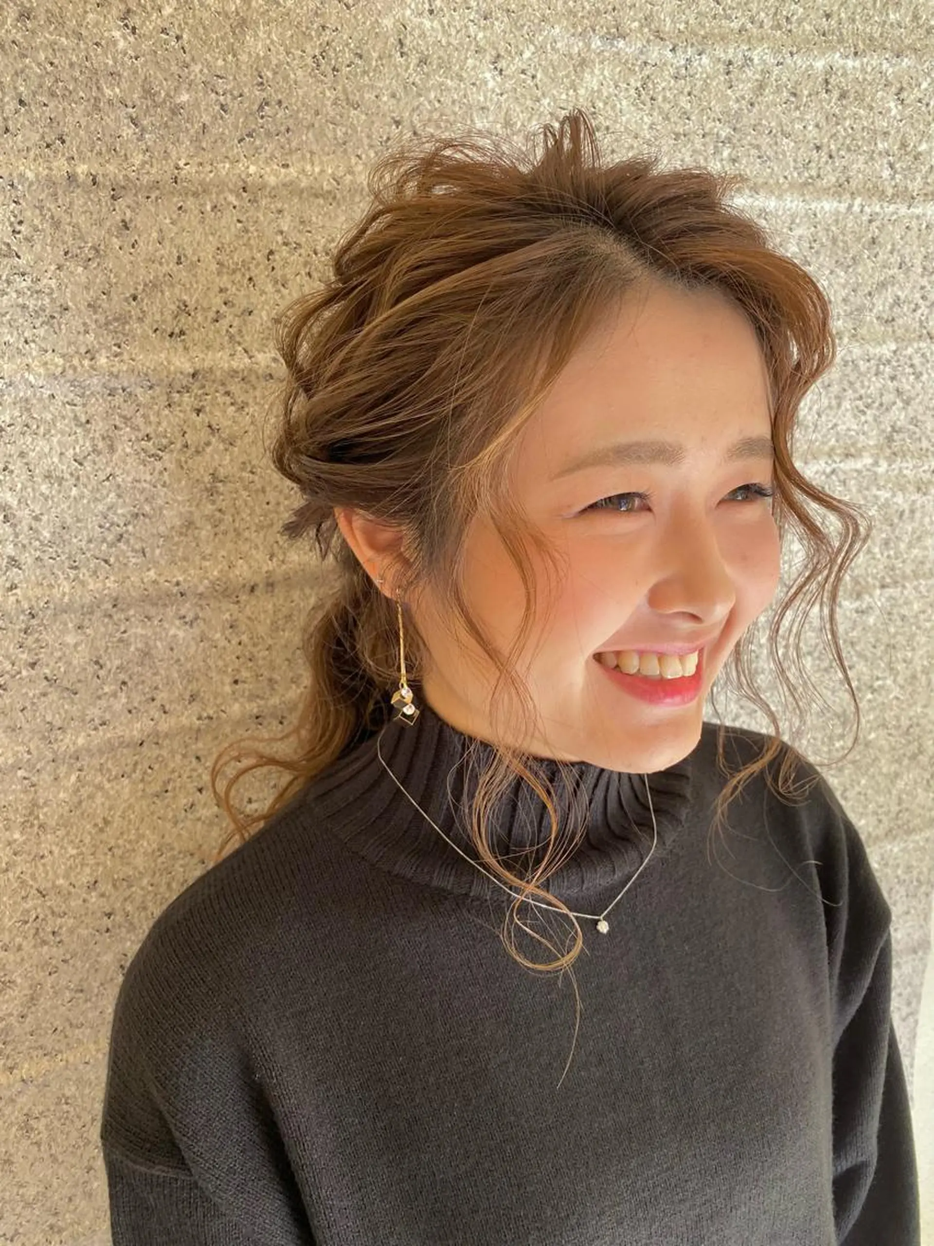 ロング ヘアアレンジ 谷町/Le'a /竹原しおなのヘアスタイル