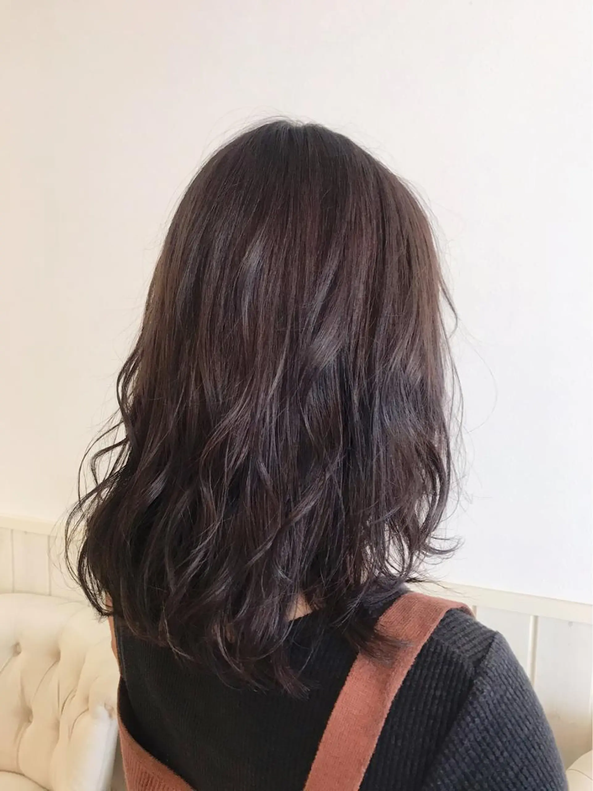 セミロング 松島 涼花のヘアスタイル
