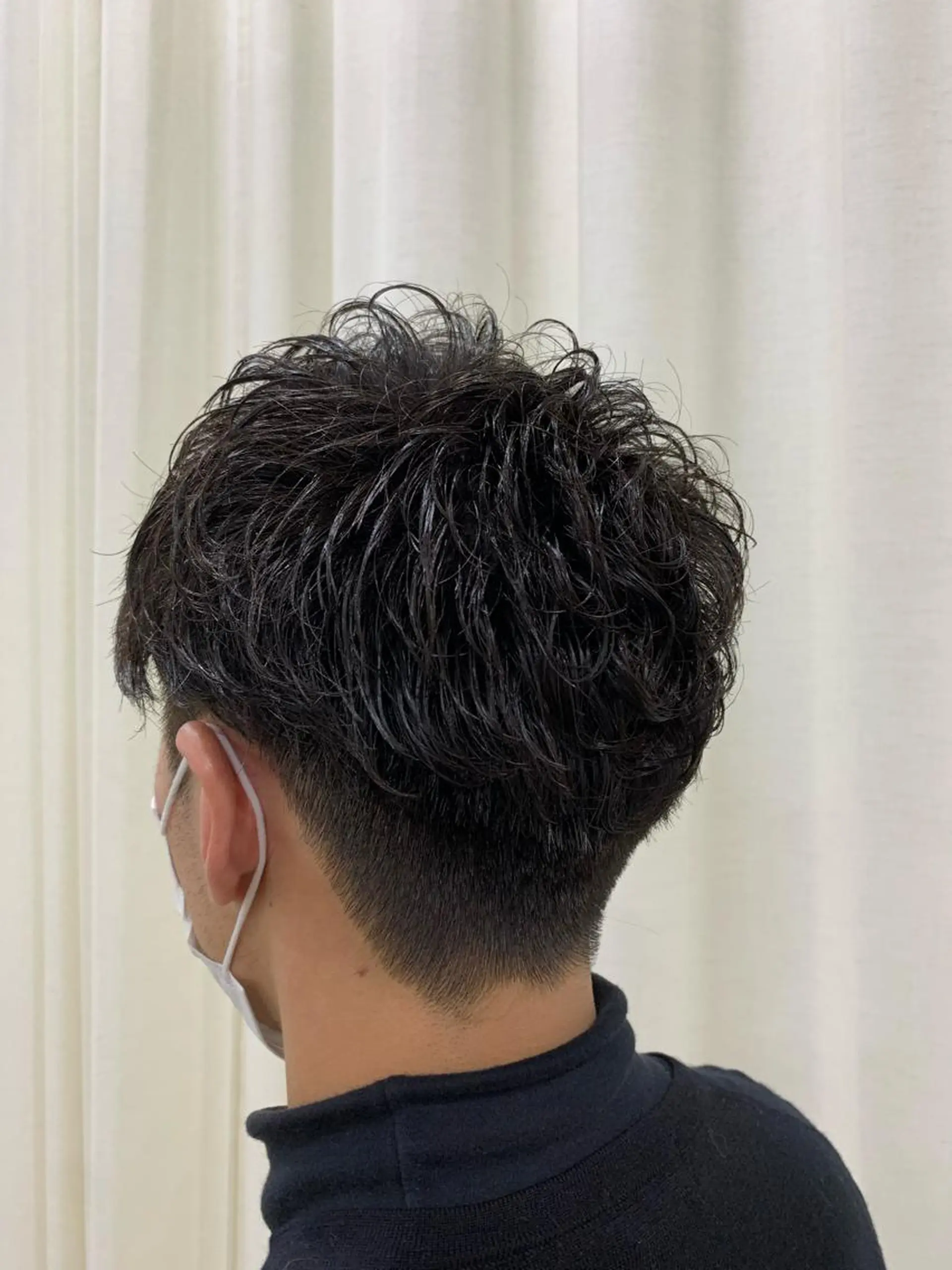 ショート パーマ メンズ メンズパーマ 笠原 敦司のヘアスタイル