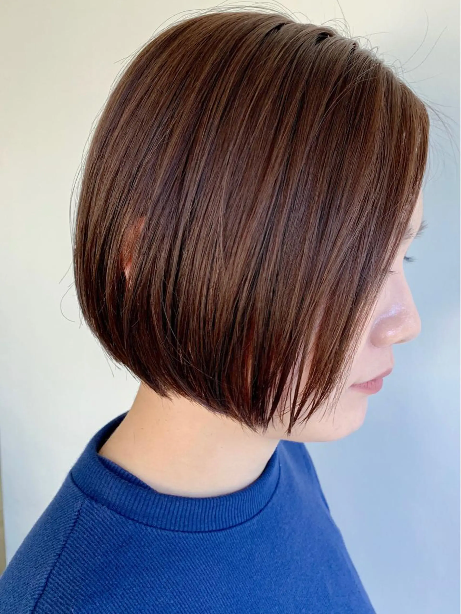 ショート ボブ ハイライト 💜ショート💜 ウルフ、ボブ二色亜美のヘアスタイル