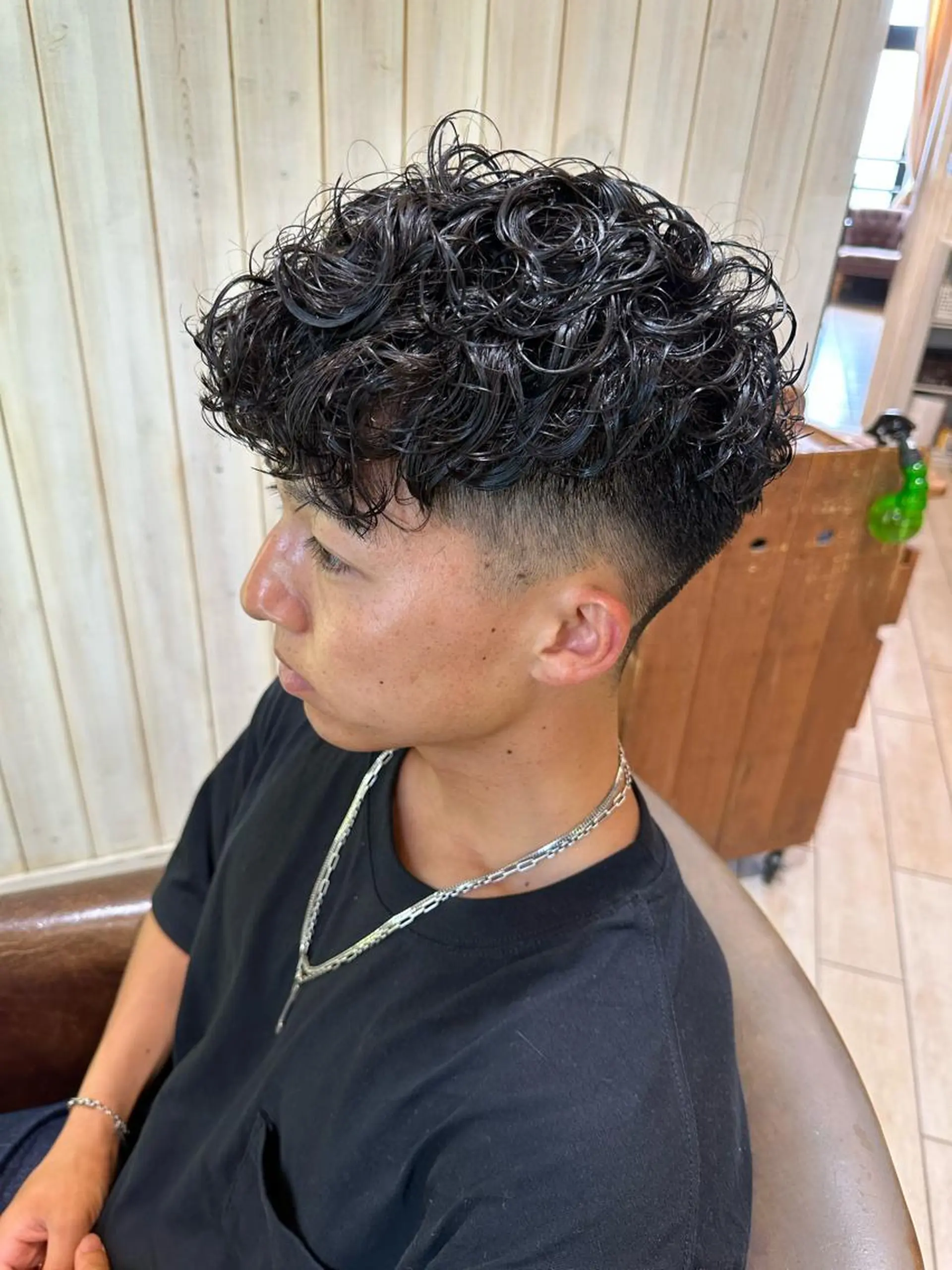 パーマ メンズ カット パーマ メンズパーマ特化🔥 ツイスパ/シャドウのヘアスタイル