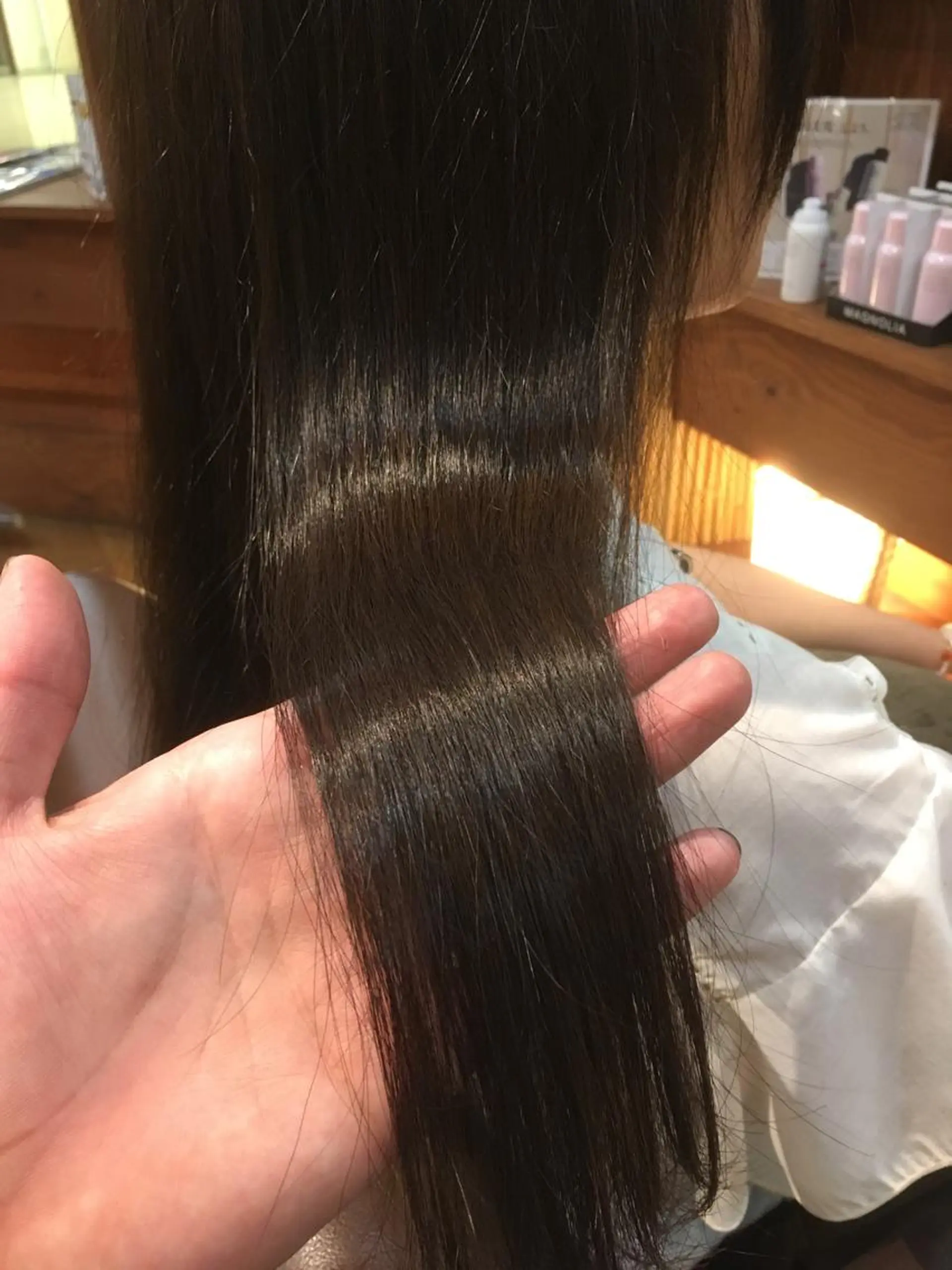 ロング パーマ 酸性ストレート ストレートパーマ カット 縮毛矯正 トリートメント 菅村 勇亮のヘアスタイル