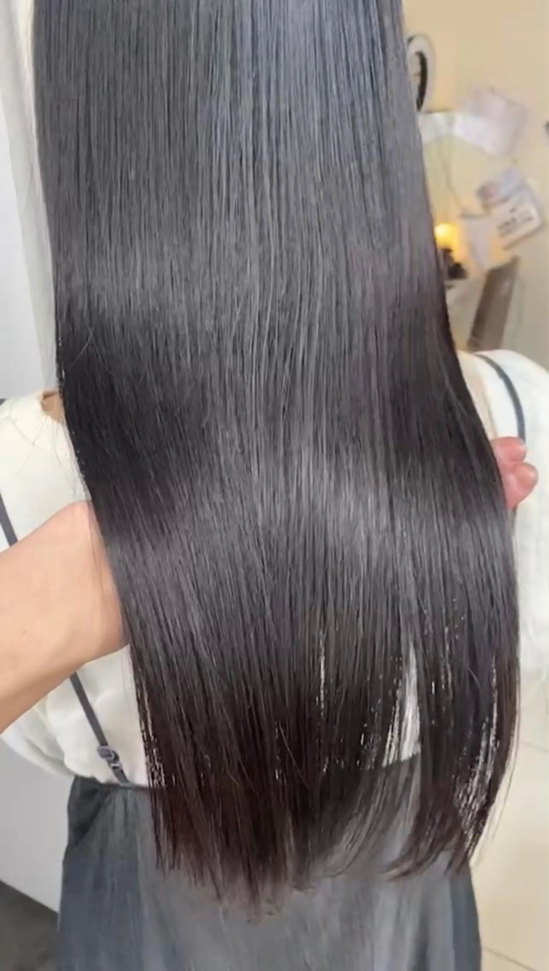 ロング カラー 髪質改善 韓国風ヘア トリートメント 🌟縮毛矯正/ 髪質改善/髙橋🌟のヘアスタイル
