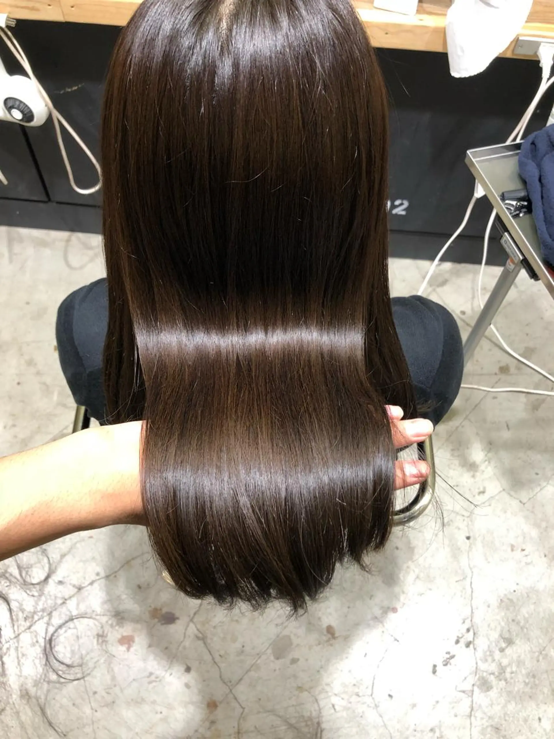 ロング カラー ヘアカラー トリートメント 舘野 太嘉宏のヘアスタイル