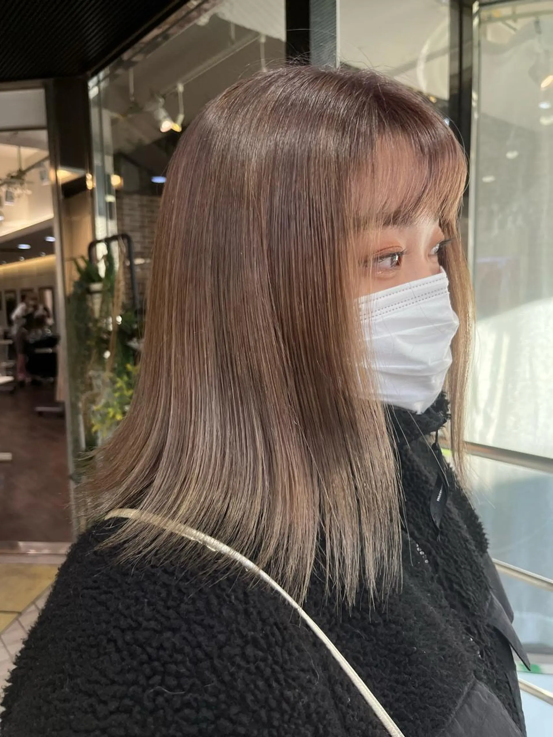 ミディアム カラー 💖デザインカラー/ タダ ハナカ💖のヘアスタイル