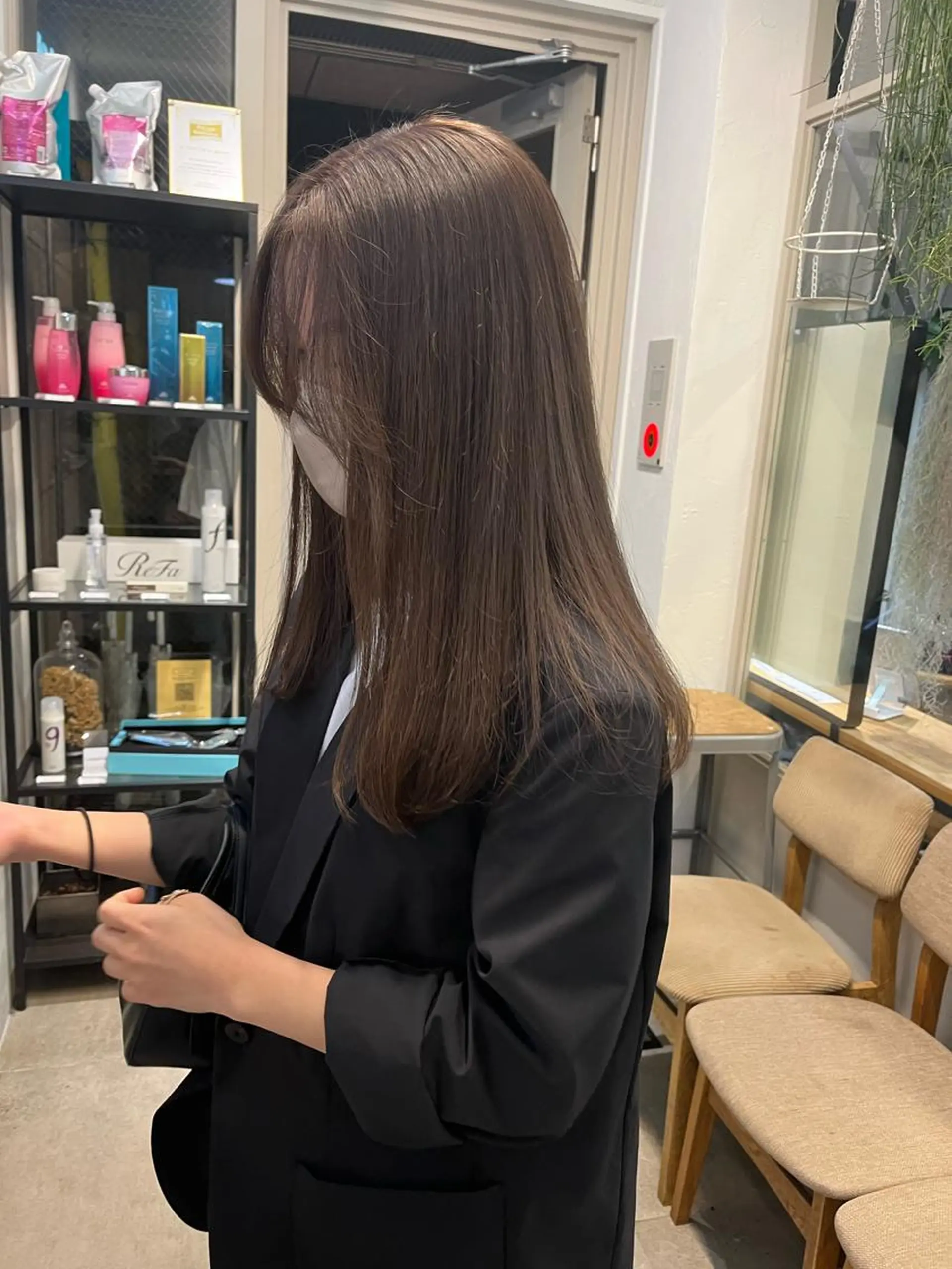 ロング カラー パーマ ヘアアレンジ メンズ キッズ ネイル マツエク・マツパ アイブロウ お洒落パーマ/ボブ ❄️Tomoka❄️のヘアスタイル