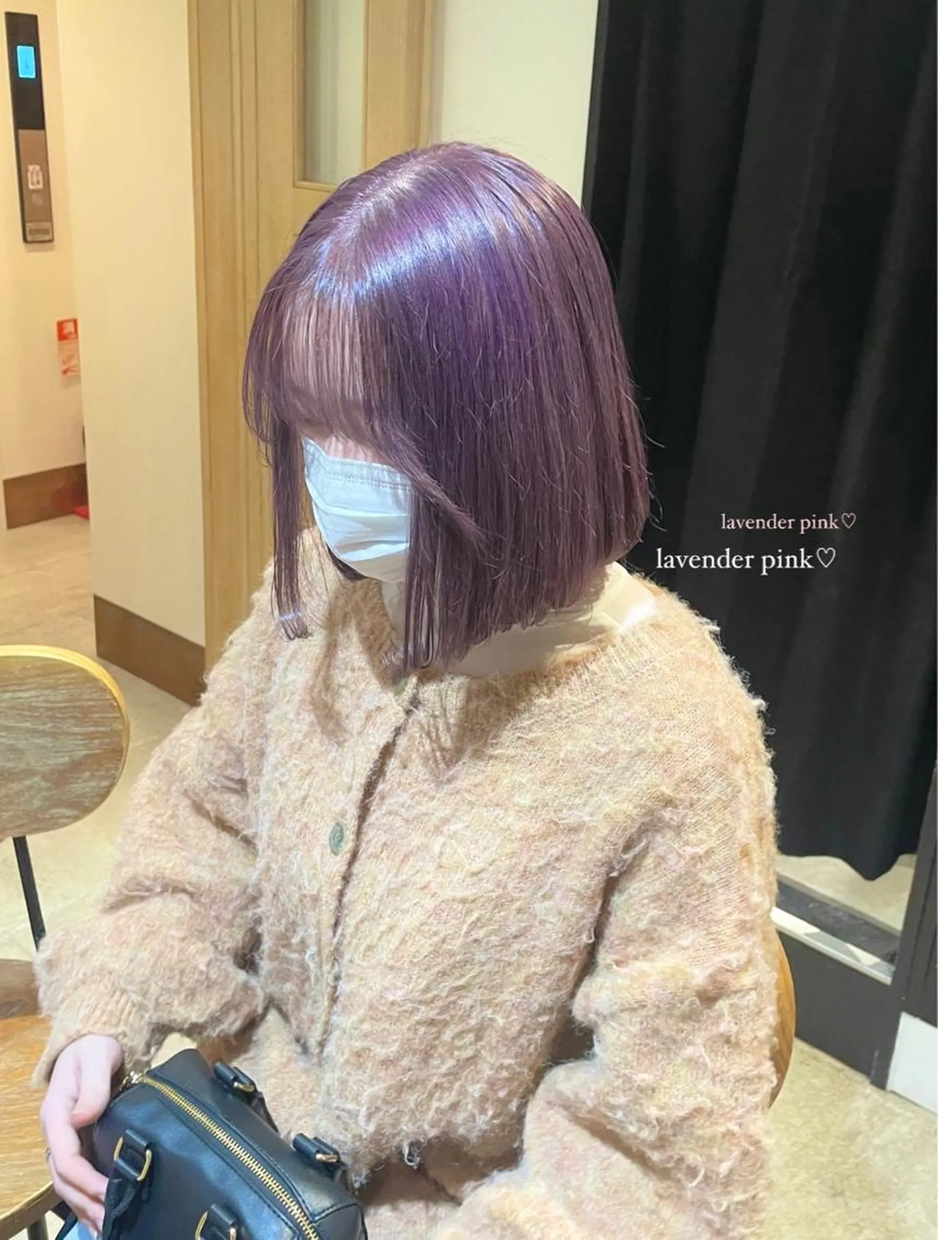 ミディアム カラー パーマ ヘアアレンジ キッズ ネイル マツエク・マツパ アイブロウ ヘアカラー トリートメント Himawari♡ 柔らかいカラーのヘアスタイル