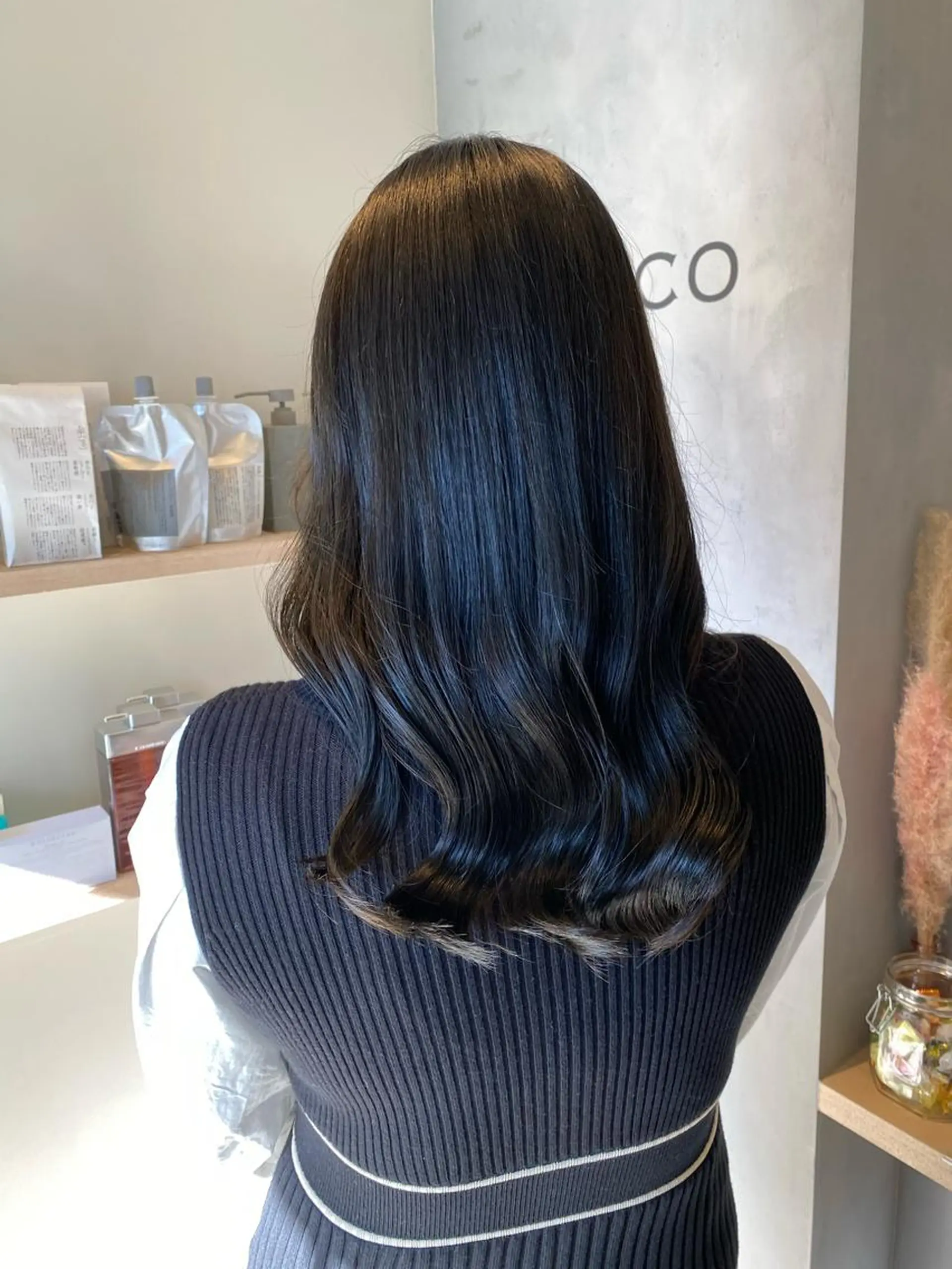 セミロング ヘアカラー ROCCO east / りんなのヘアスタイル