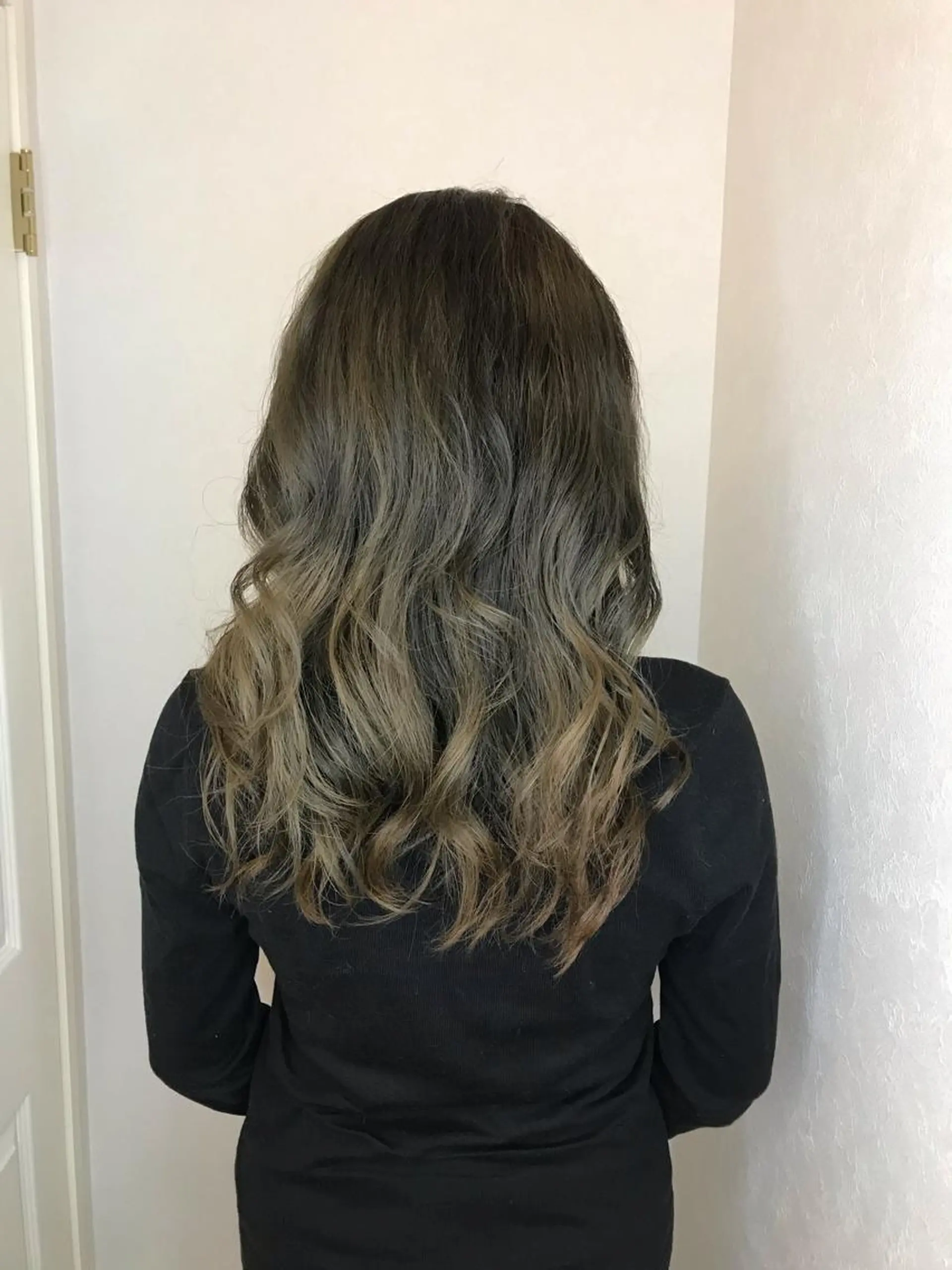 ロング カラー 松井 博徳のヘアスタイル