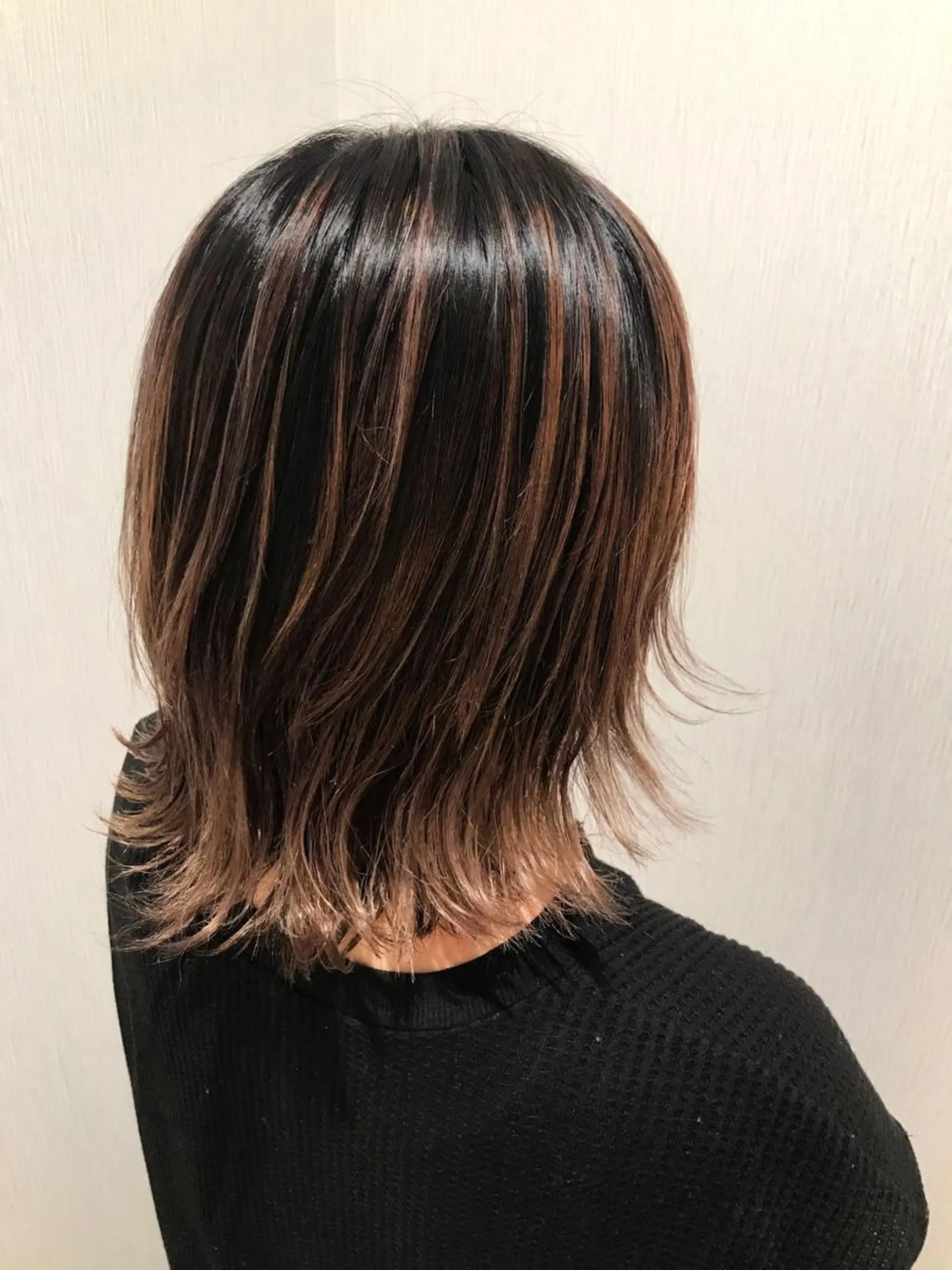 ミディアム レイヤーカット ショート＆ボブ ヒロシのヘアスタイル