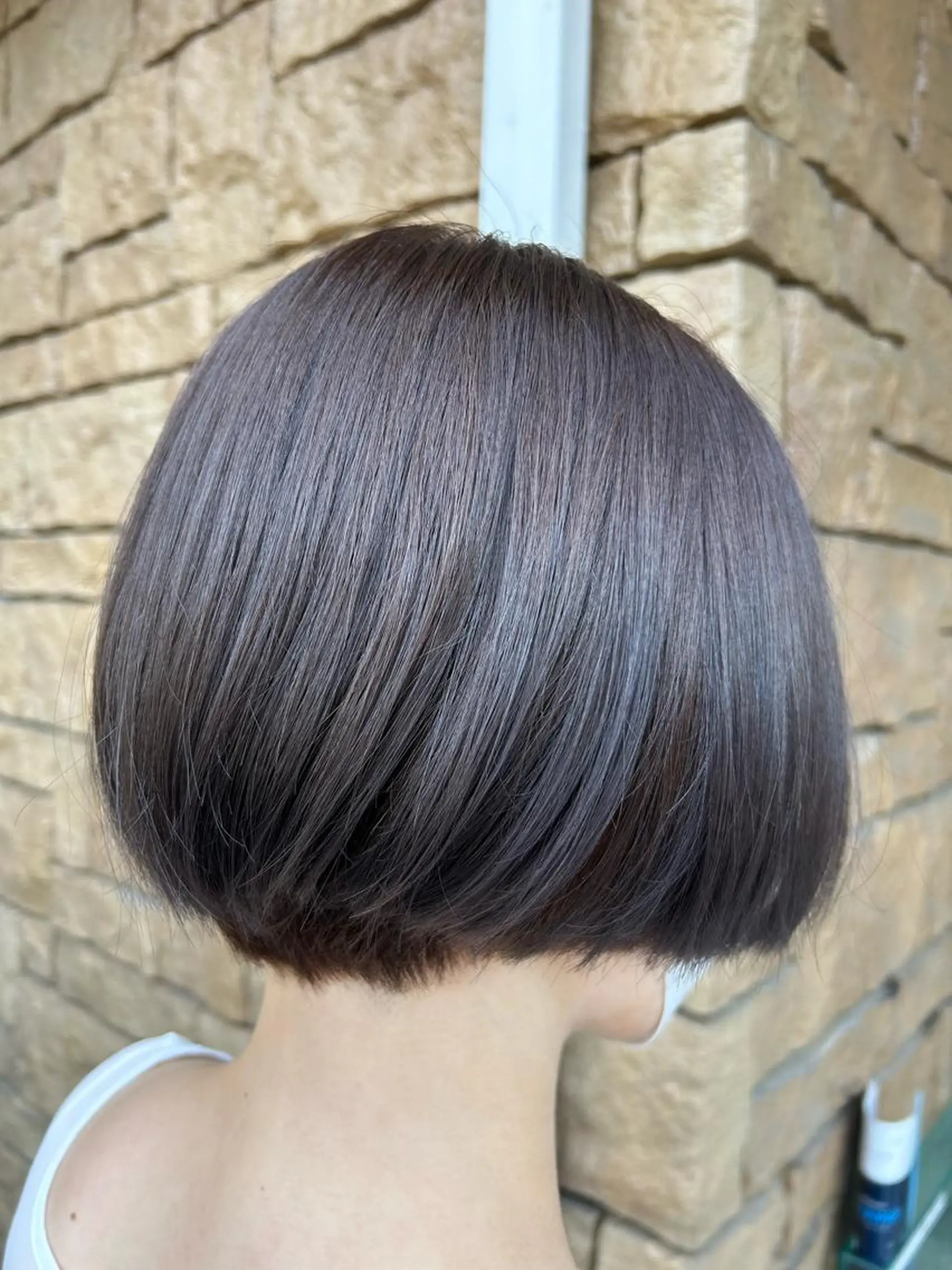 ショート カラー ブリーチ 透明感カラー 板倉　花連 💌リピーター様へ↓のヘアスタイル