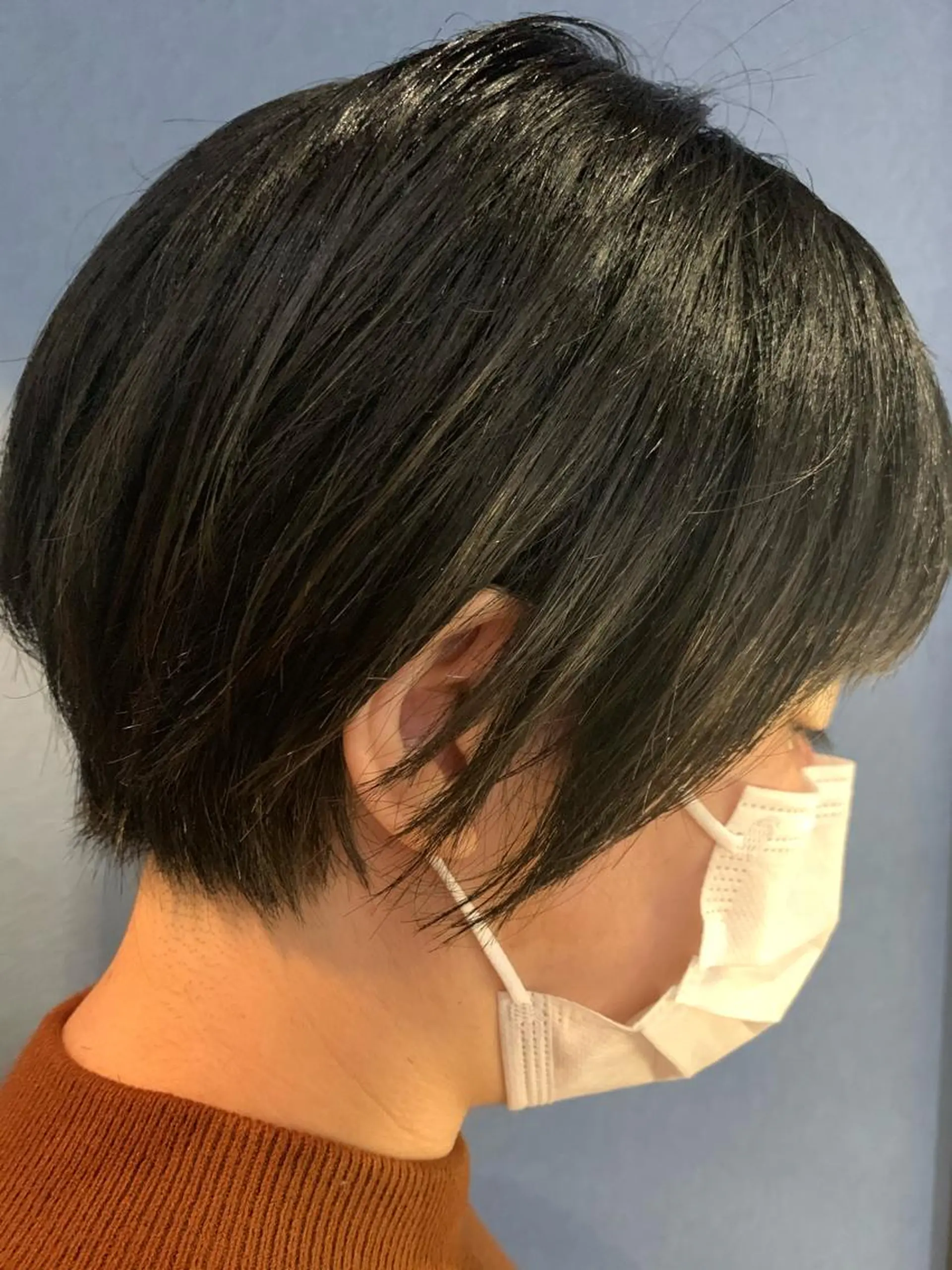 ショート カット ヘッドスパ ✨白髪ぼかし 🍀MINAKO☆のヘアスタイル