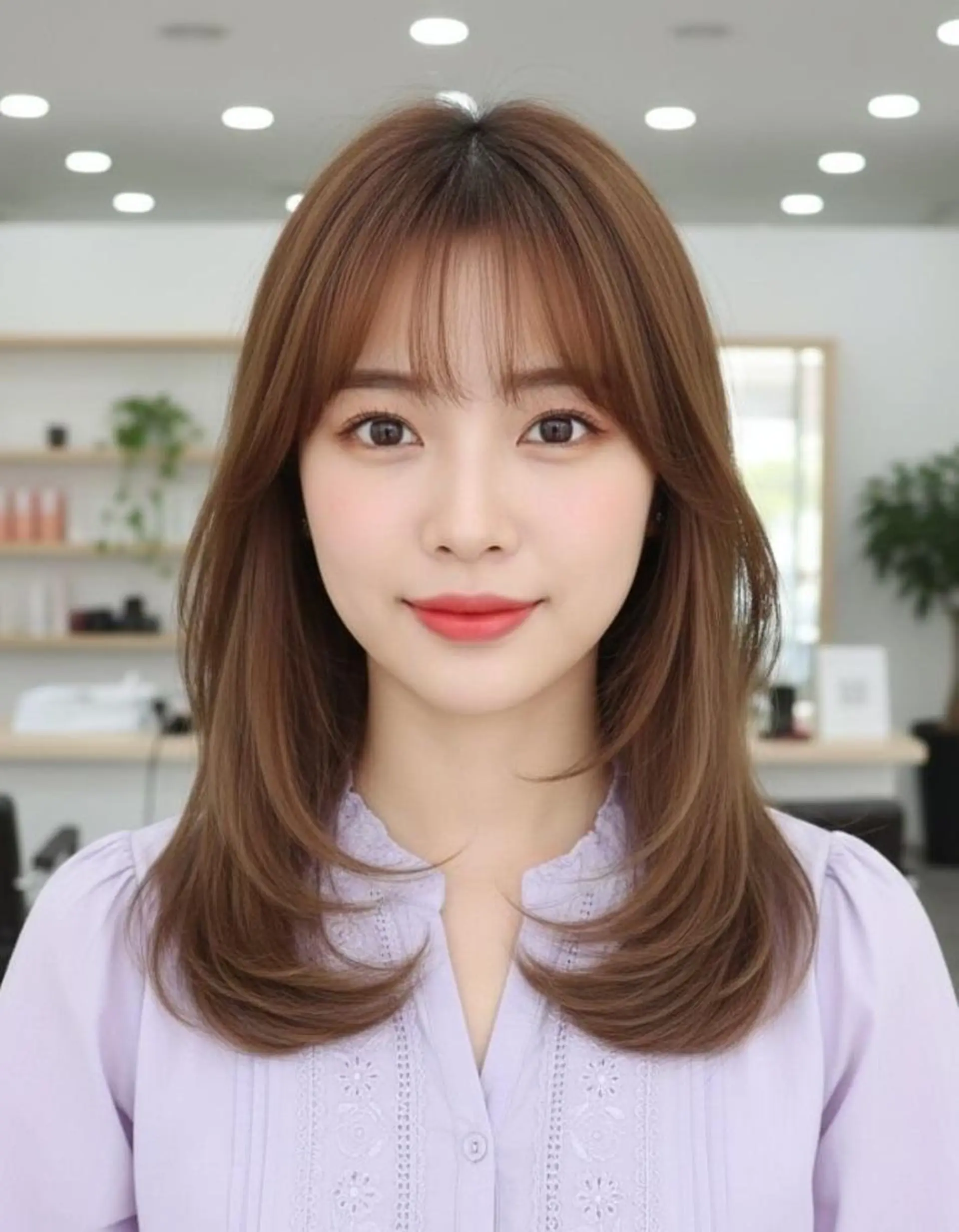 ミディアム MARLE 布施店のヘアスタイル