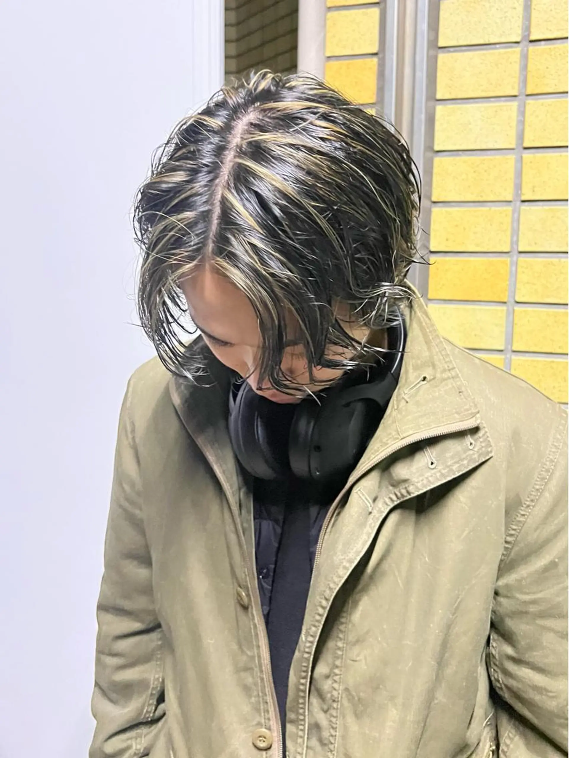 カラー メンズ メンズハイライト ハイライトカラー joh/メンズ/ ブリーチ/矢場町のヘアスタイル