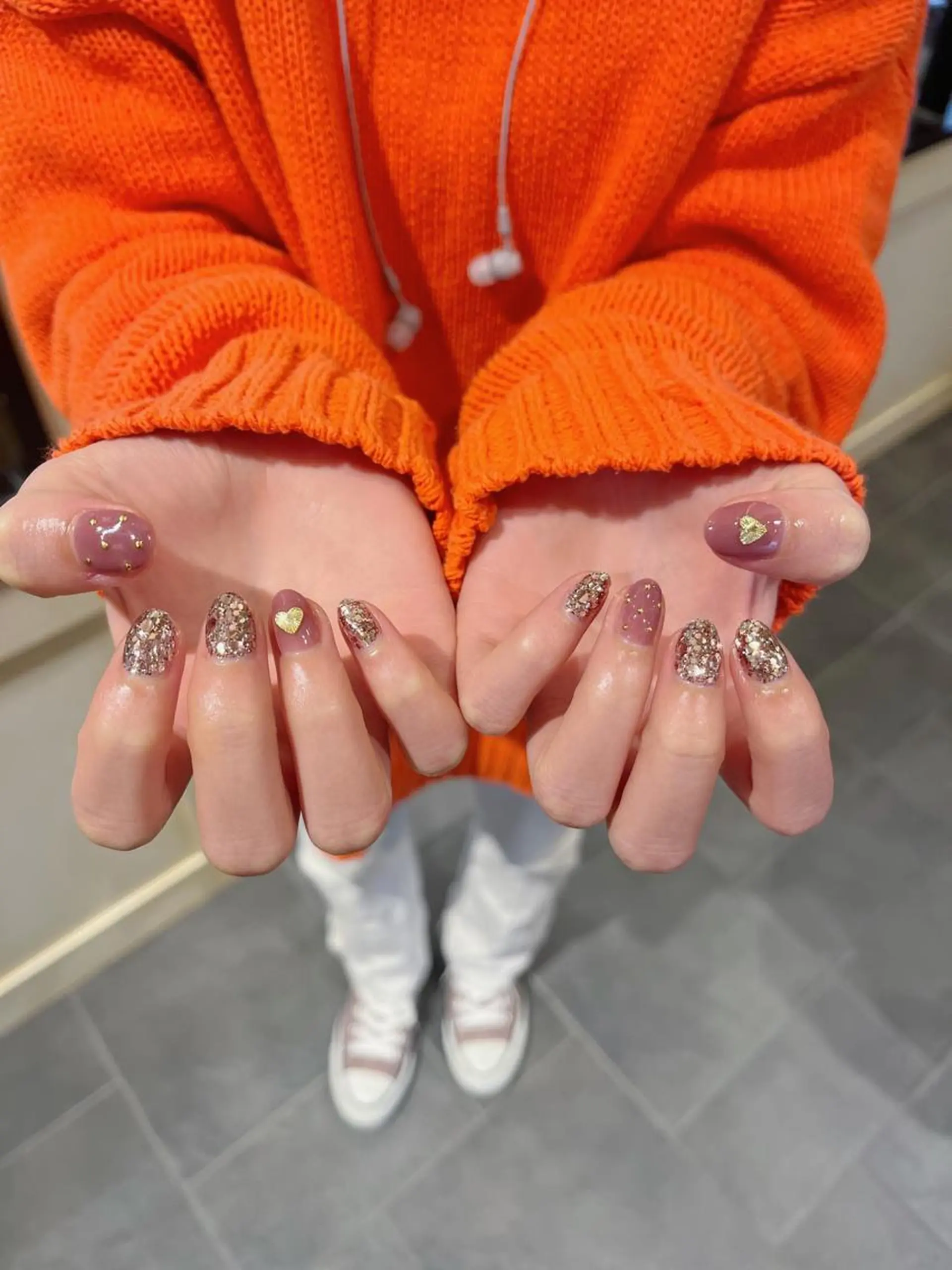 ネイル ジェルネイル パラジェル 鈴木 里奈のネイルデザイン