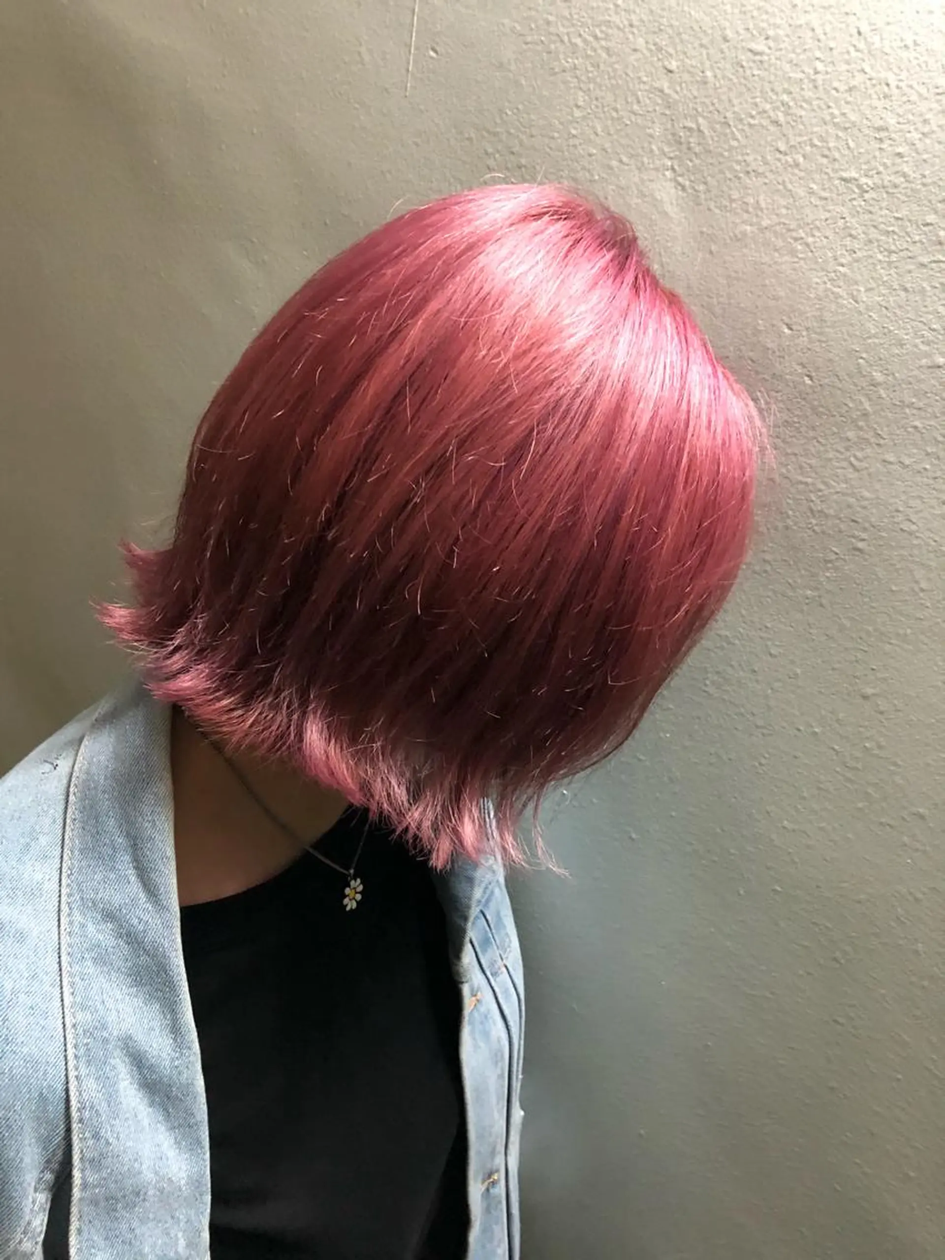 ショート カラー ブリーチ ハイトーンカラー ピンクカラー ベイリコルド　アトリ 店長　宮城一真のヘアスタイル