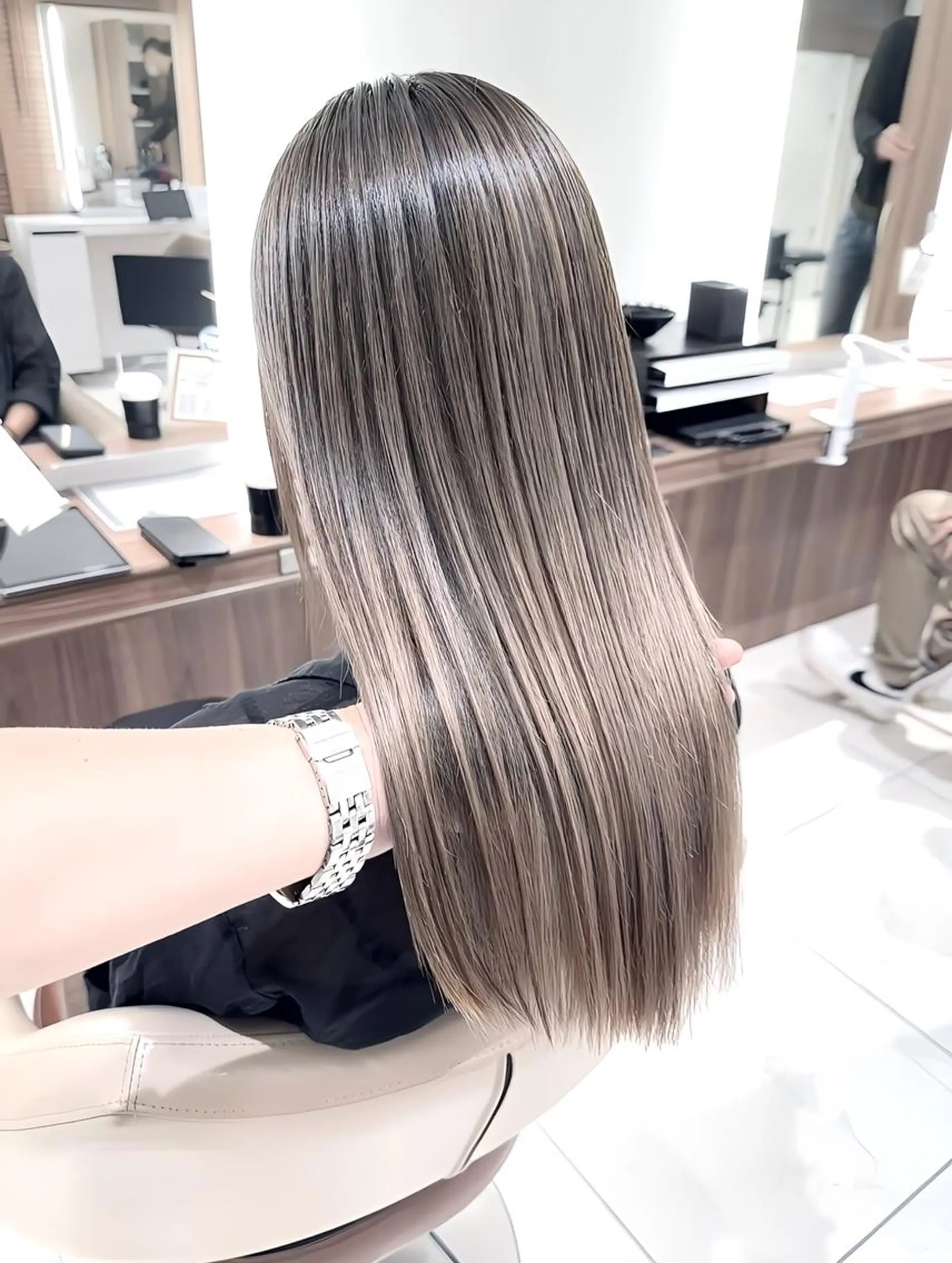 パーマ カラー 髪質改善 ヘアカラー トリートメント 高橋凜/髪質改善/ 縮毛矯正/カラーのヘアスタイル