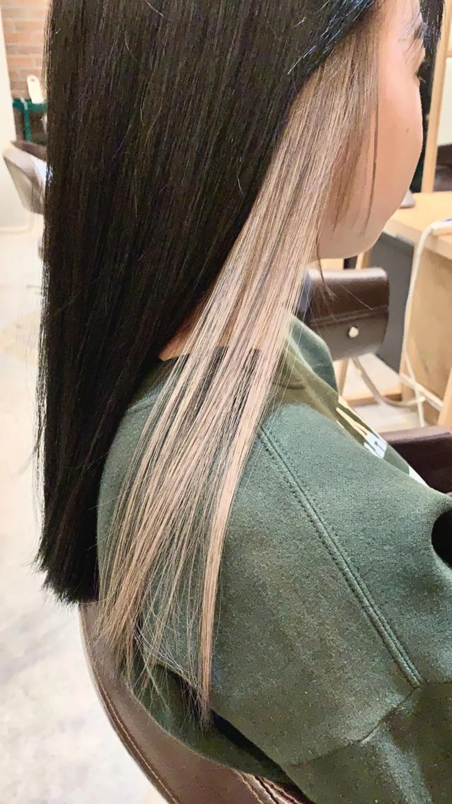 ロング カラー 🫧髪質改善 講師🫧🍎幹細胞のヘアスタイル