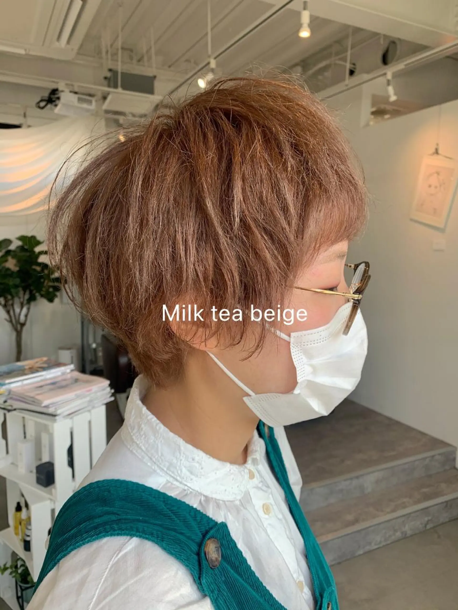 カラー ベージュカラー ハイトーンカラー カット ヘアカラー トリートメント 山本 晶大のヘアスタイル