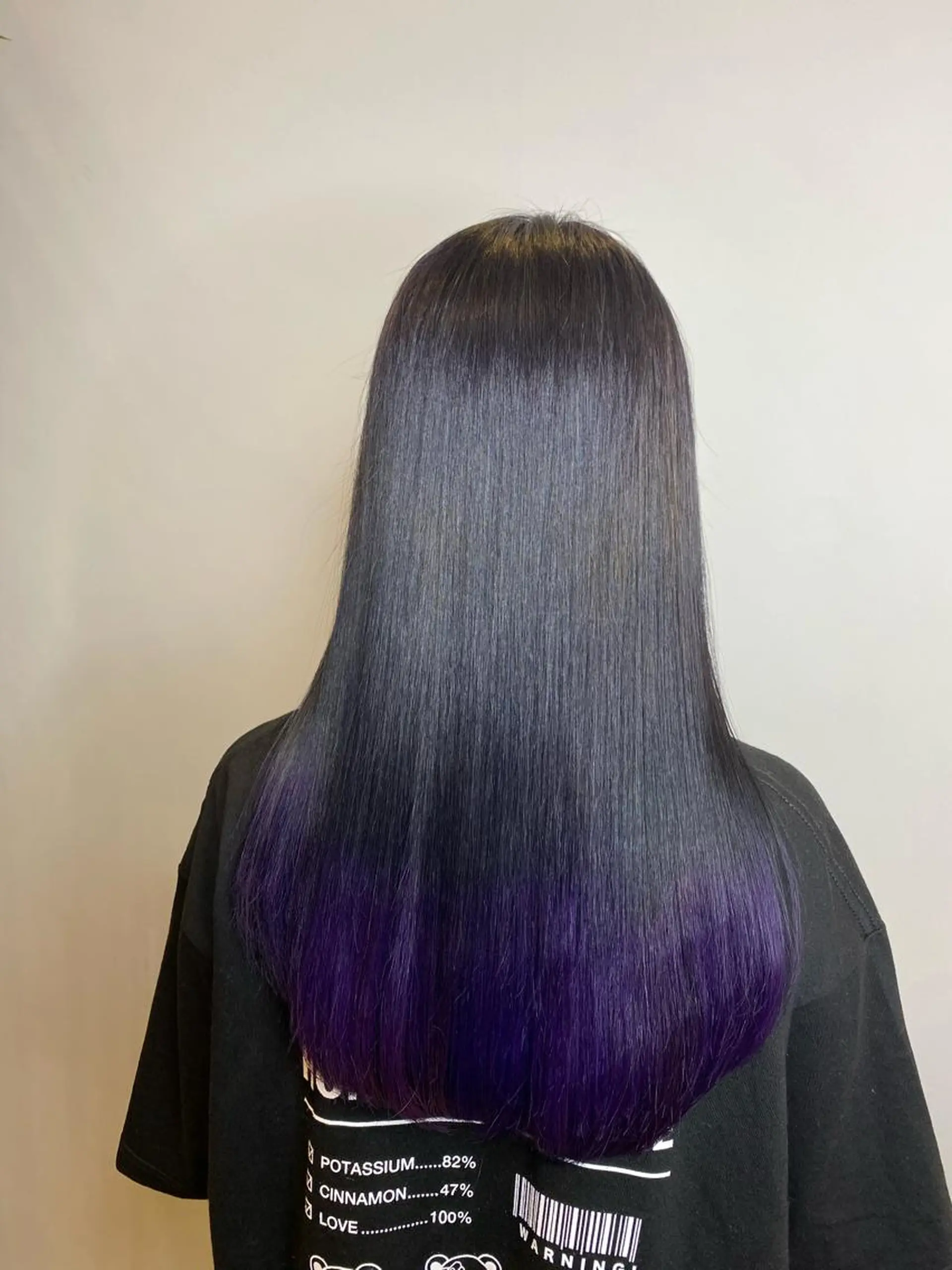 ロング カラー シールエクステ⭐️ オオミタクヤのヘアスタイル