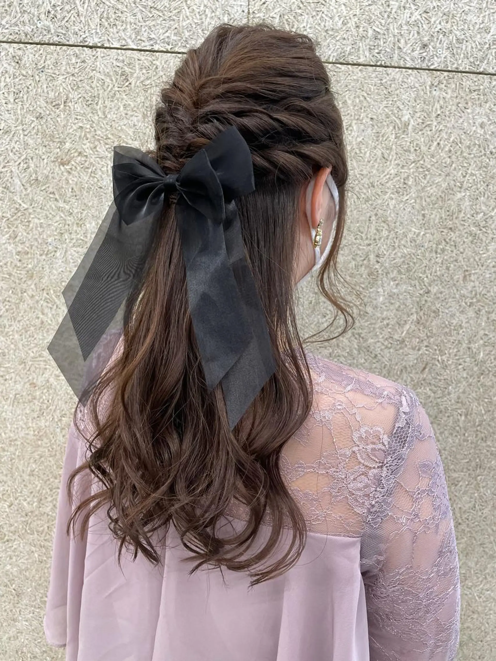 ヘアアレンジ 韓国風レイヤー ハイトーンRYOTAのヘアスタイル