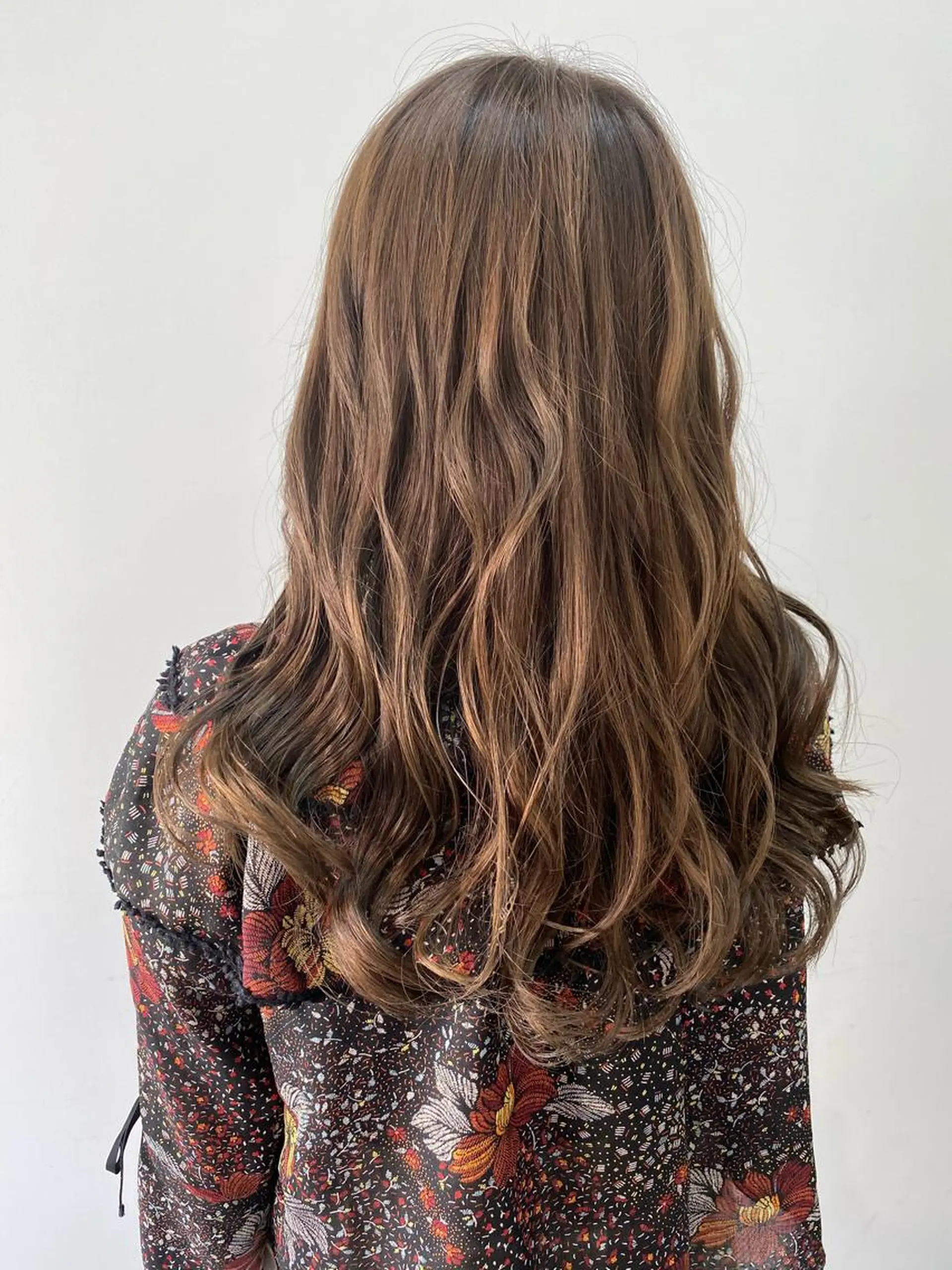 ロング カラー ボブ、縮毛矯正👑 心斎橋/高城涼也のヘアスタイル