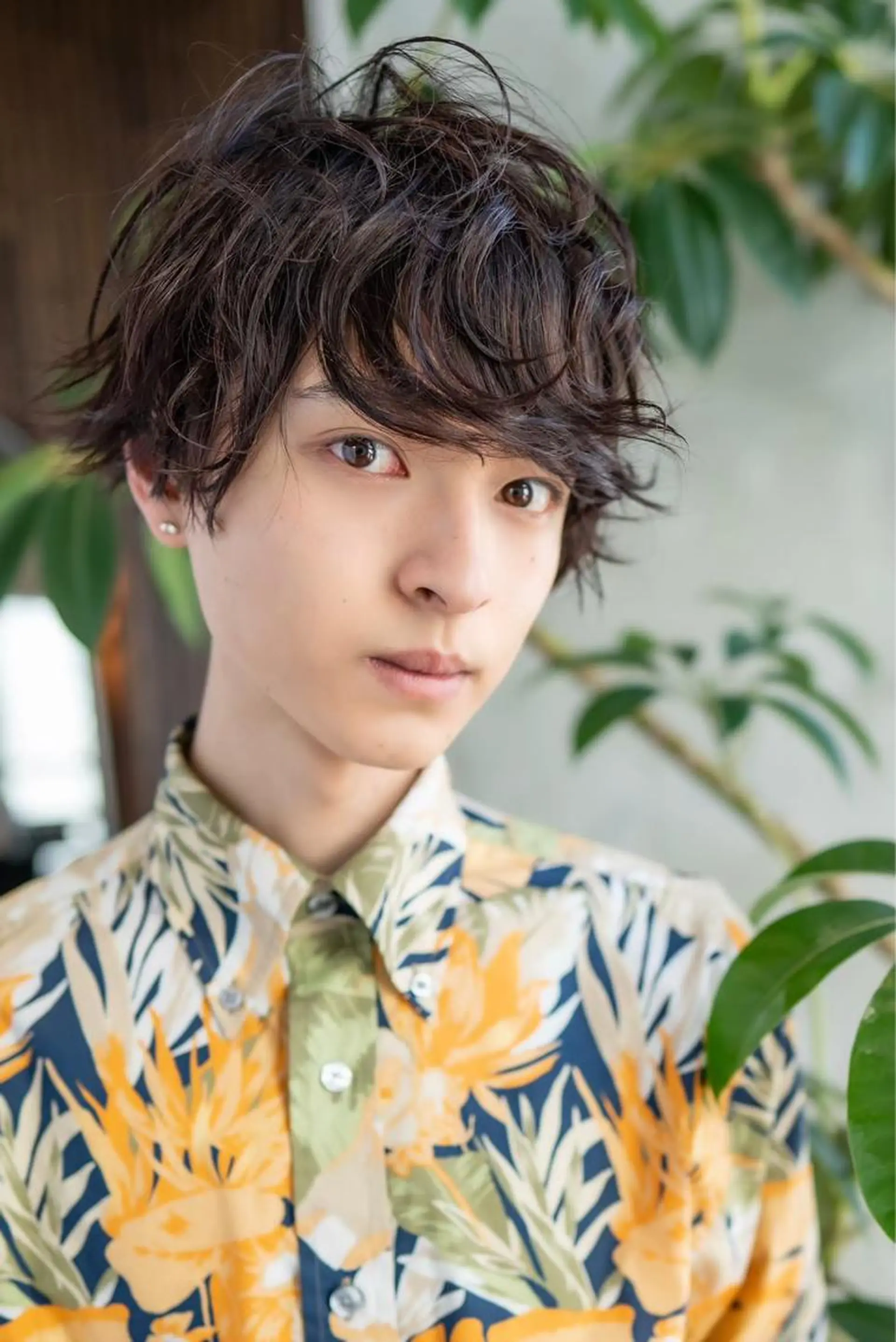 パーマ メンズ マッシュ メンズパーマ 10月限定モニター 髪質改善美髪矯正のヘアスタイル