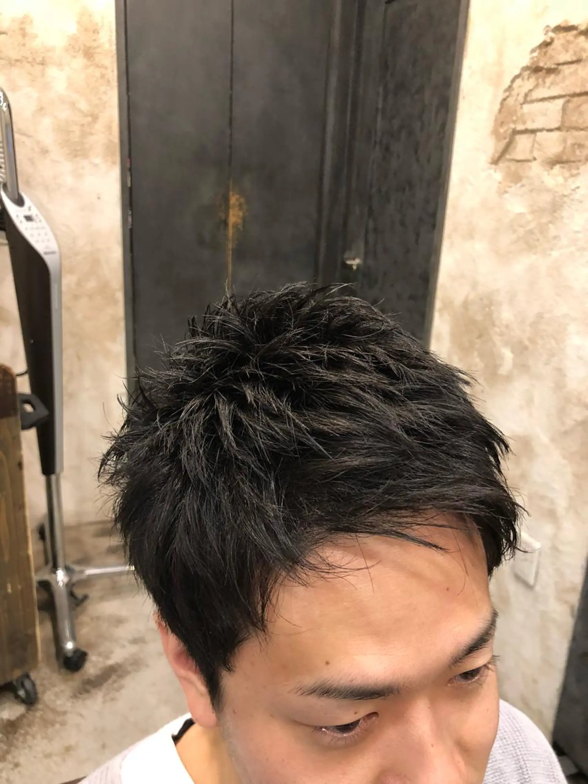 ショート パーマ メンズ カット 縮毛矯正 💈大人の渋髪💈 店長　大橋侑弥のヘアスタイル