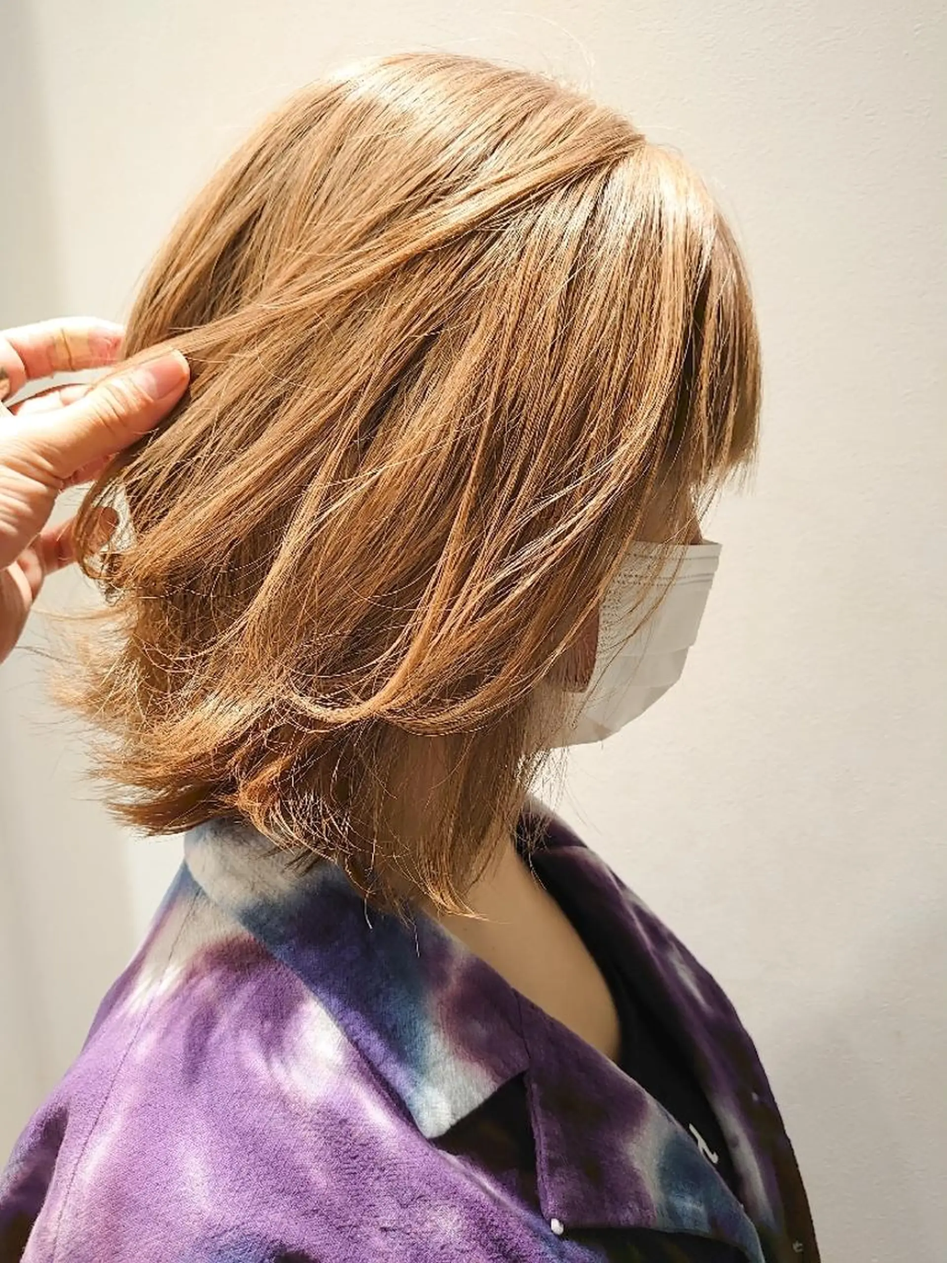 カラー ミディアム 髪質改善/ブリーチ 田代 龍我のヘアスタイル