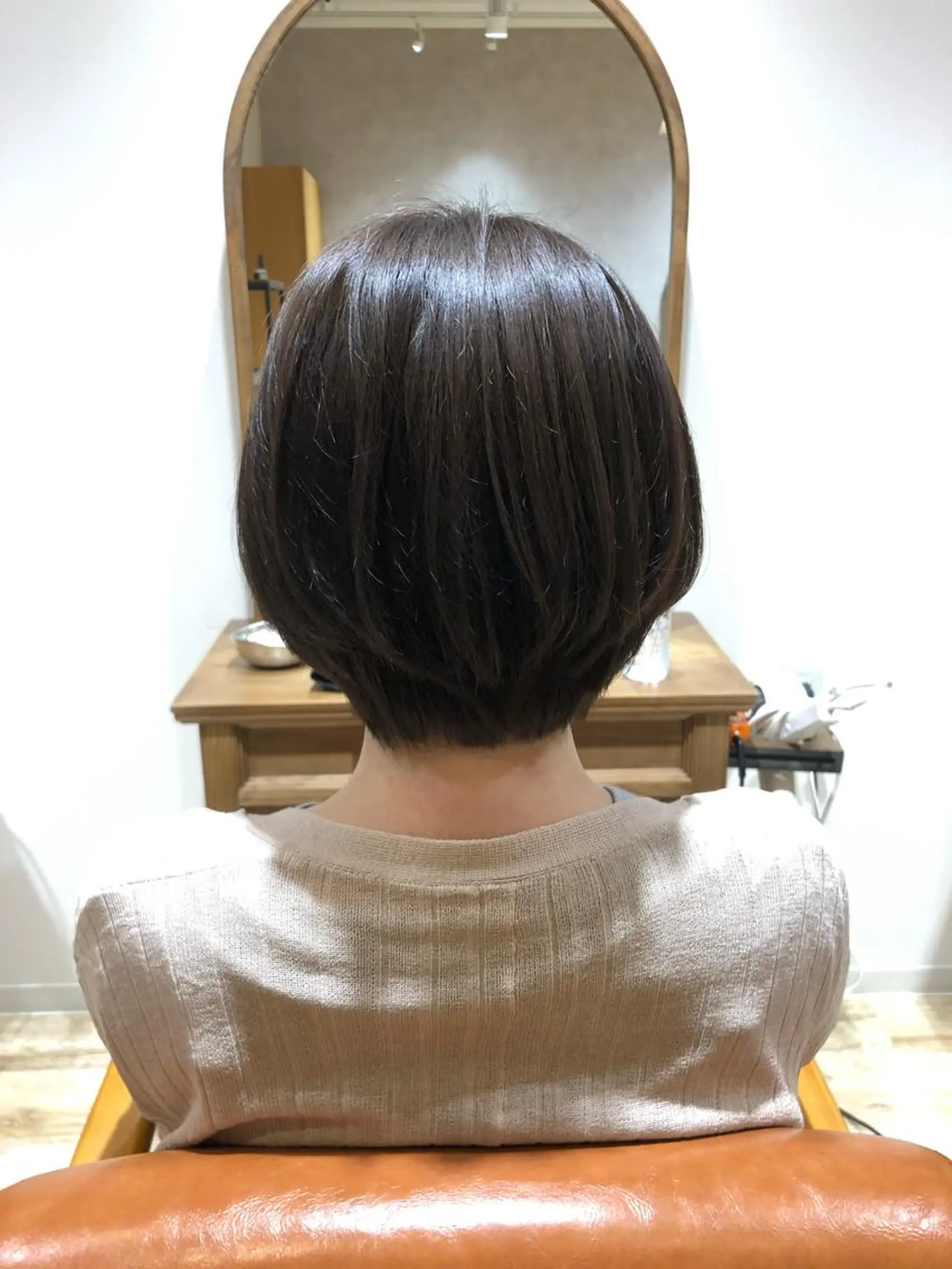 ショート カラー 田中 美沙希のヘアスタイル