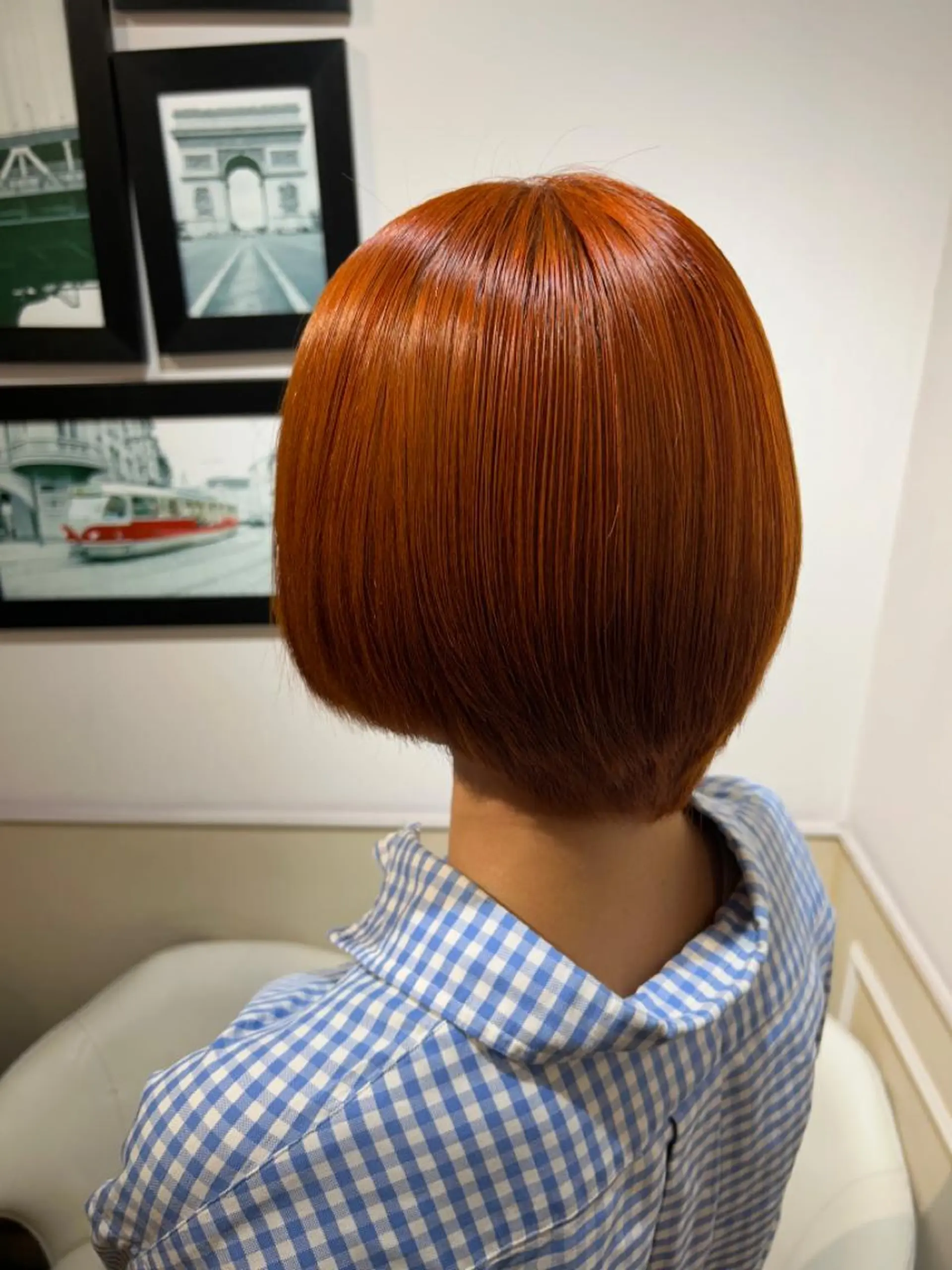 カラー レイヤーカット/ 縮毛矯正🇰🇷早坂のヘアスタイル