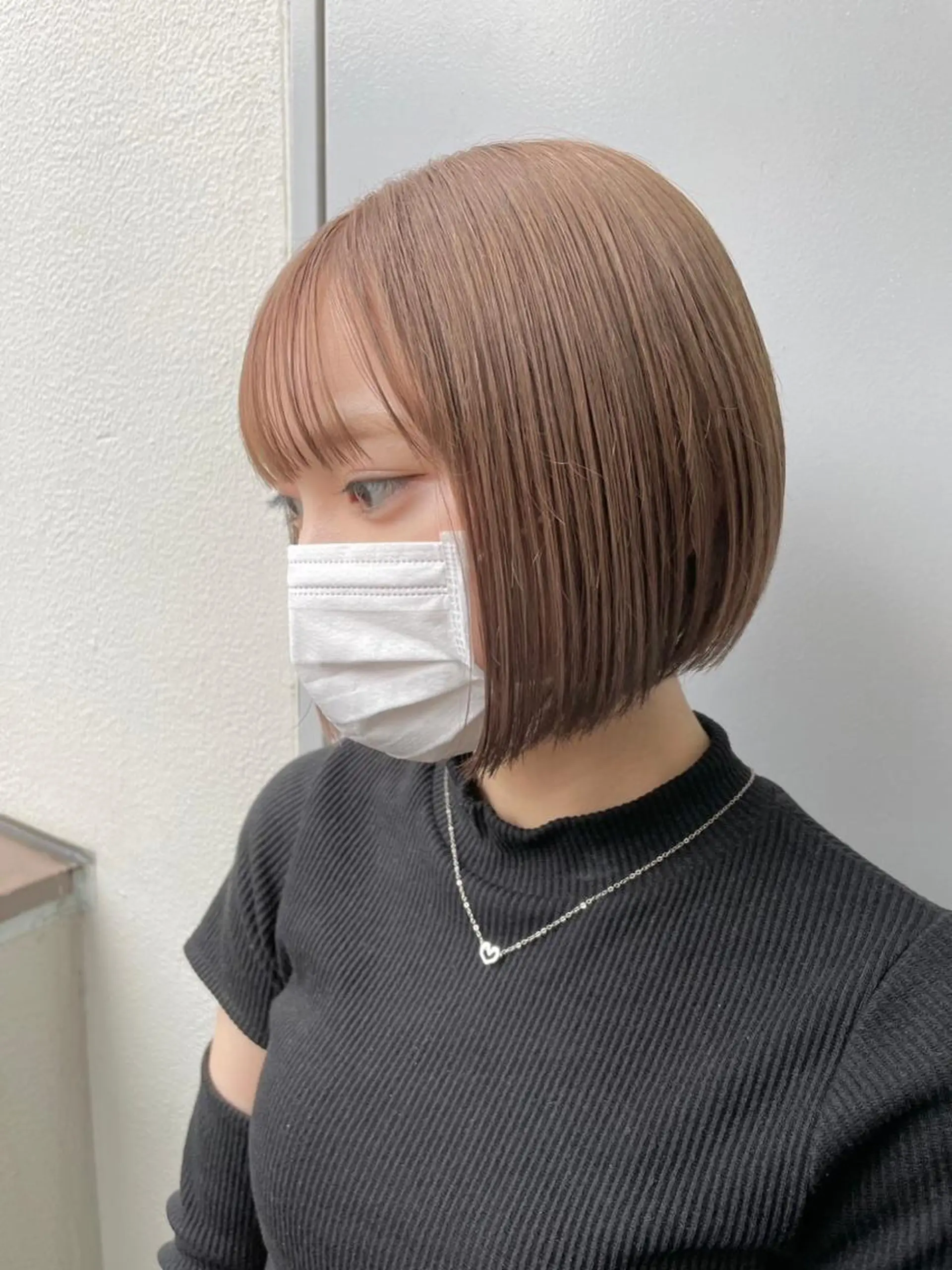 ショート カラー パーマ ヘアアレンジ メンズ キッズ 切りっぱなしボブ マッシュ ボブ ショートヘア 【縮毛矯正ブリーチ】 MANATO🌈のヘアスタイル