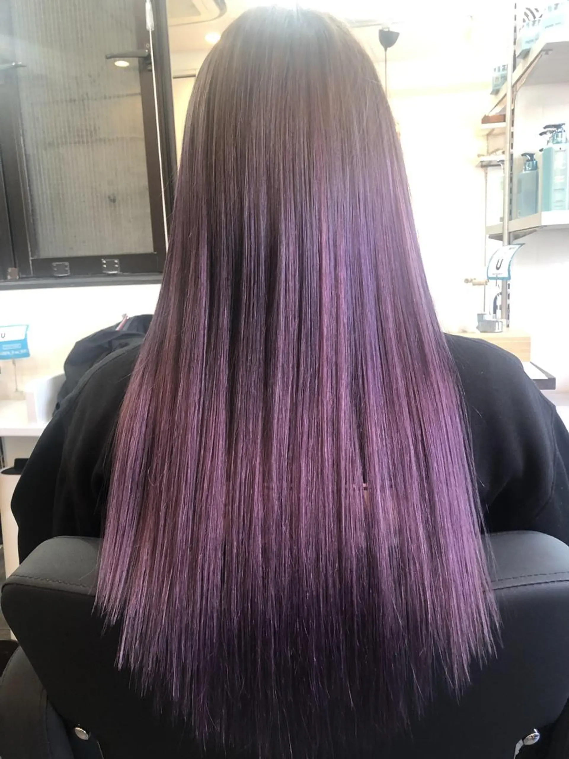 セミロング 100%高級人毛使用 LANIUMEDAのヘアスタイル