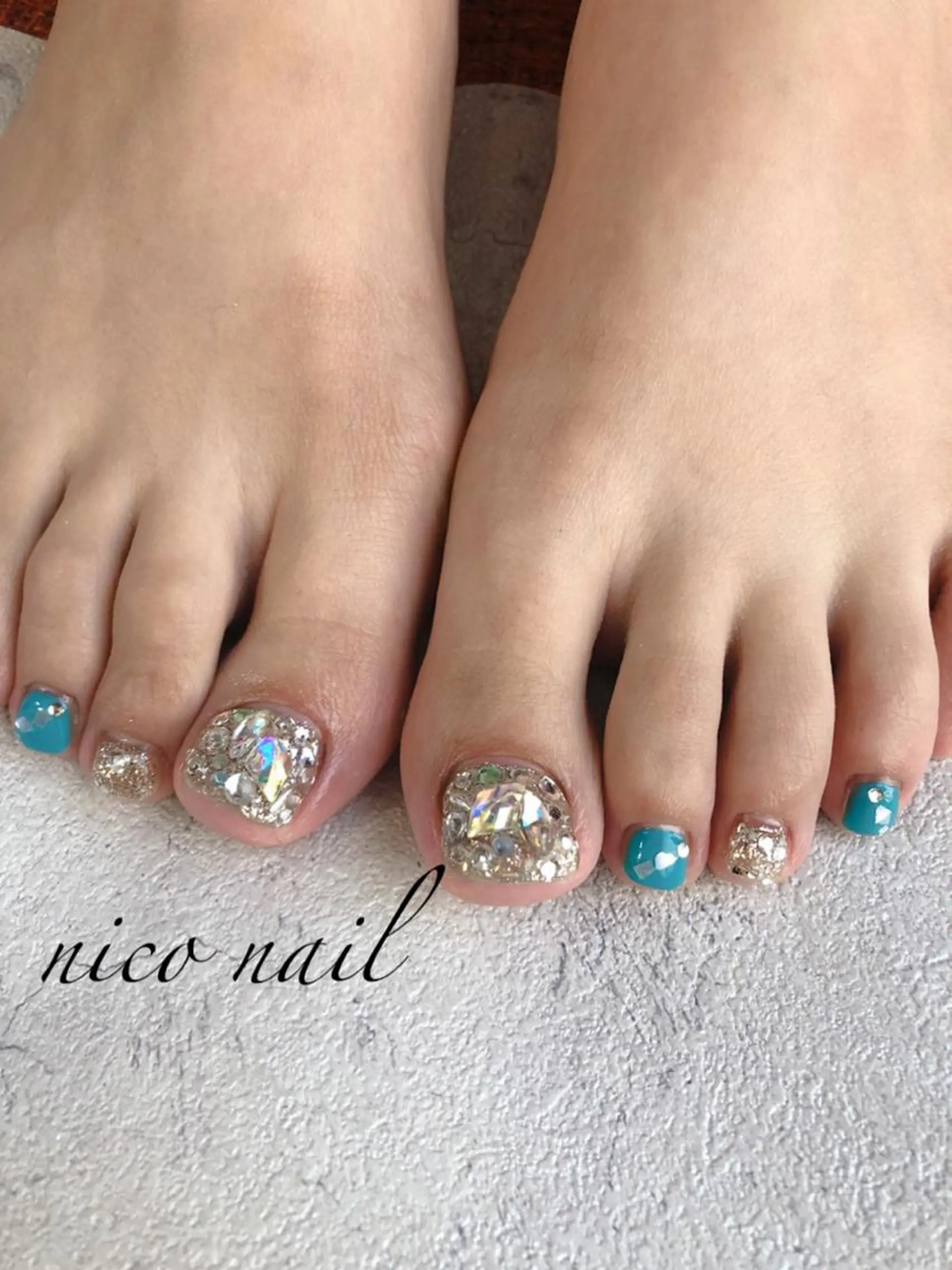 ネイル フットネイル 香芝市ネイルサロン nico nailのネイルデザイン