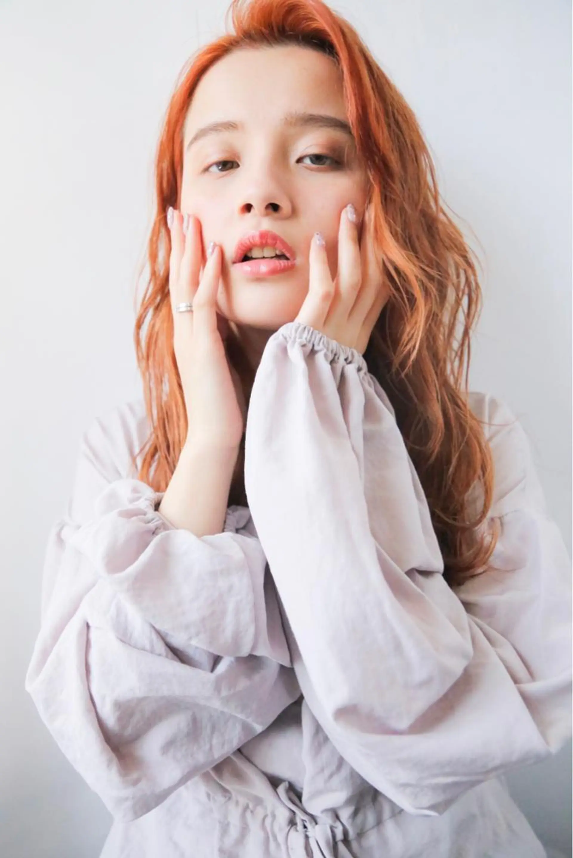 ロング 初めてでも失敗しない 透明感カラー Miiのヘアスタイル