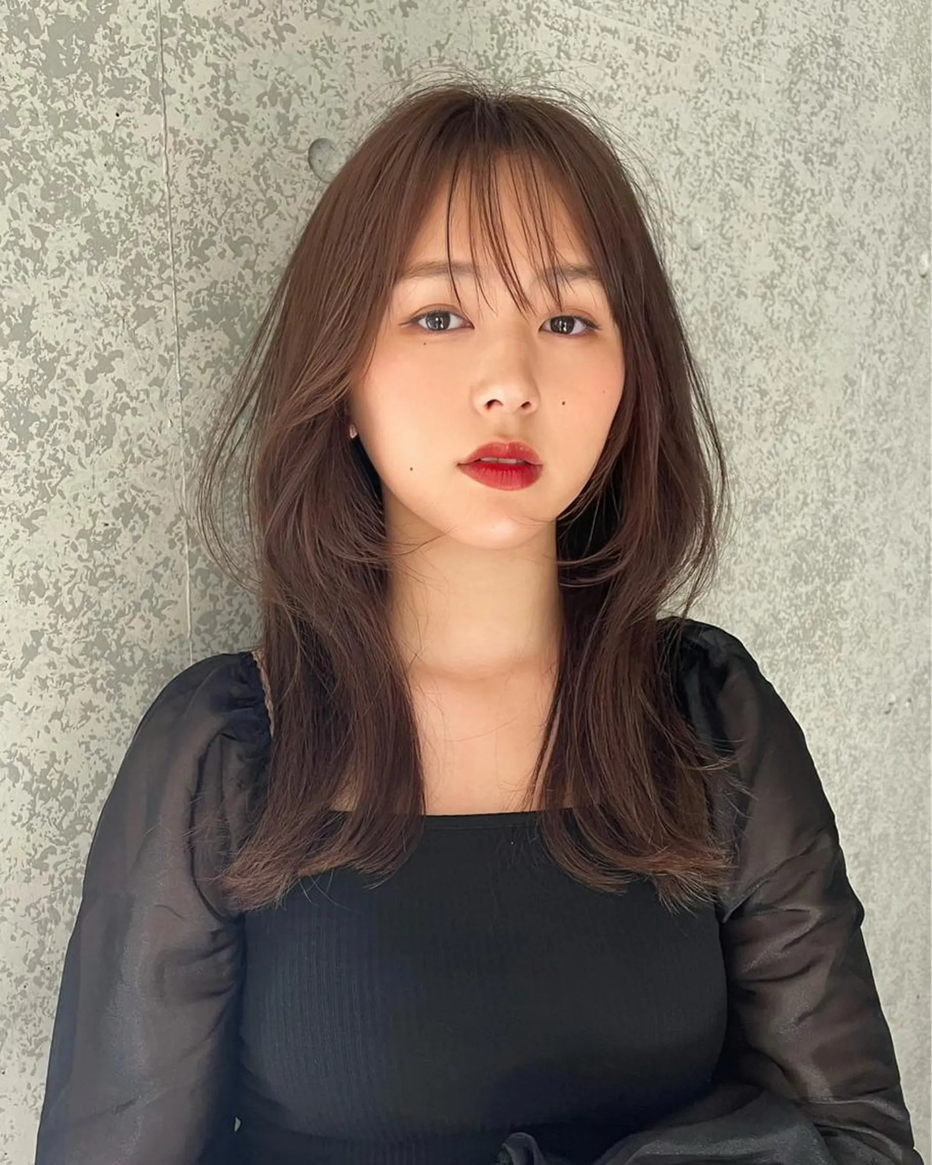 セミロング レイヤーカット 大人レイヤー 🍃外苑前/荒谷進介のヘアスタイル