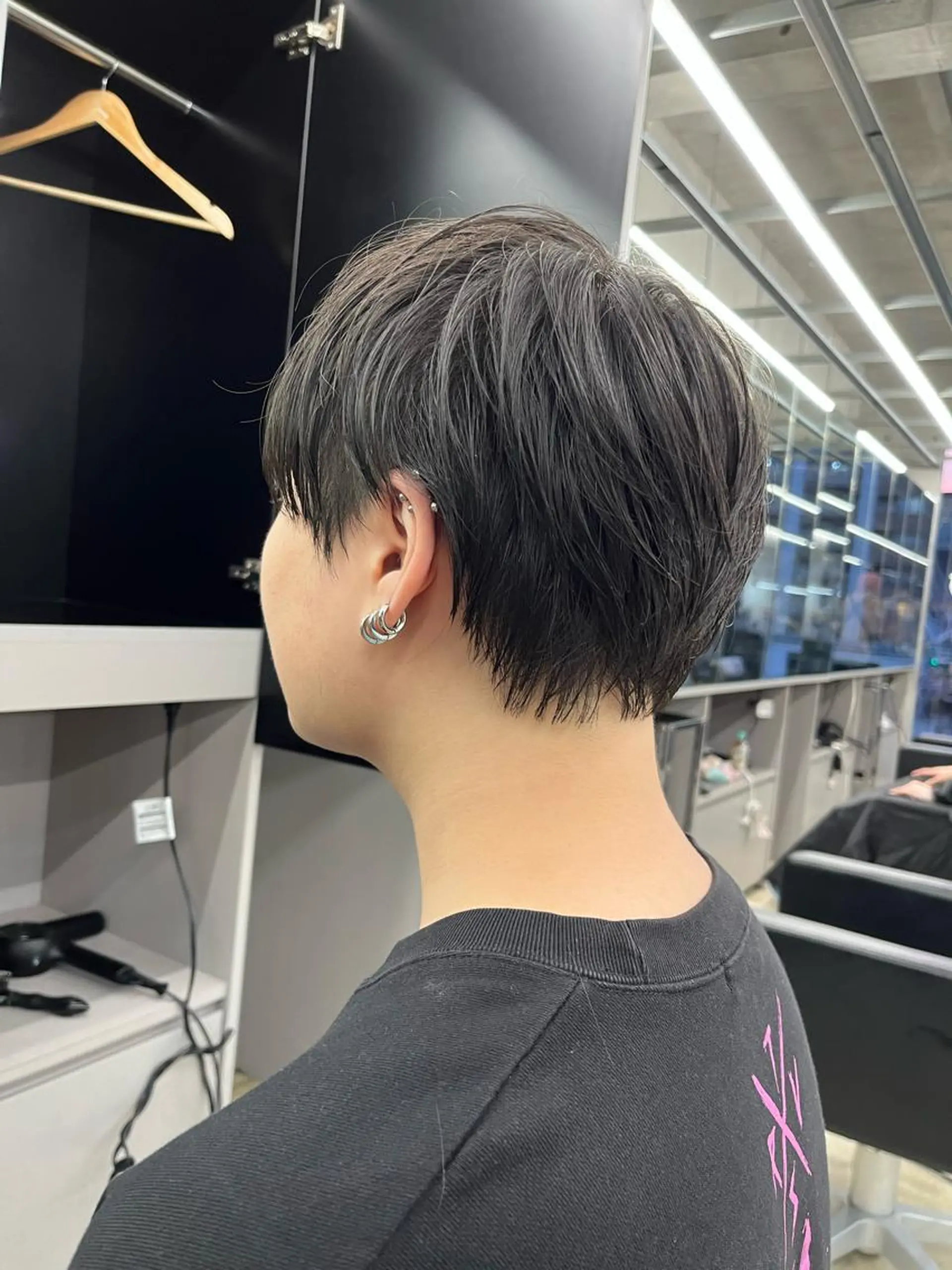 メンズ カット ダブルカラー/ ケアブリーチ/クニトのヘアスタイル