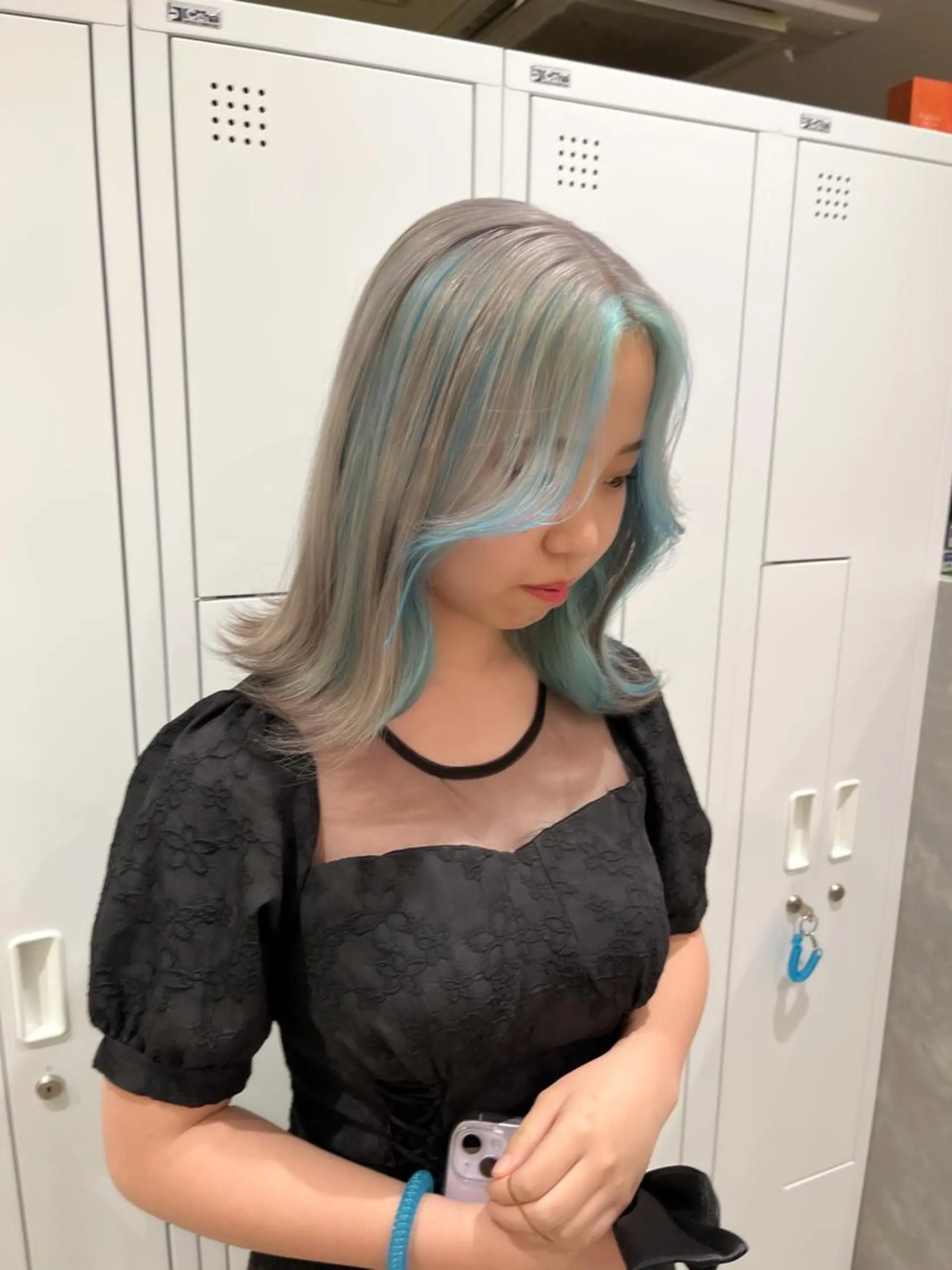 カラー 河原 楓樹のヘアスタイル