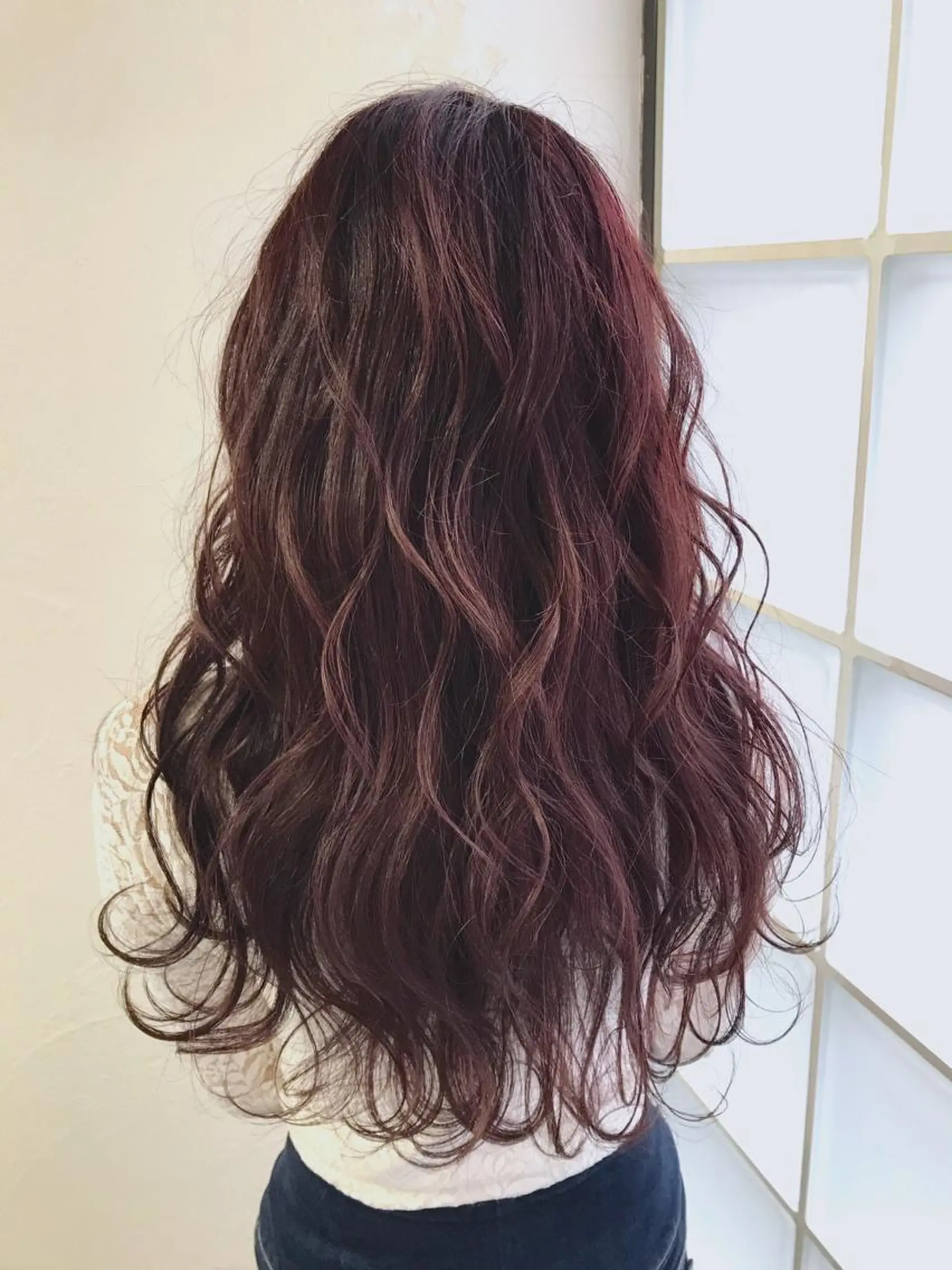 ロング カラー lani ブリーチ /ダブルカラーのヘアスタイル