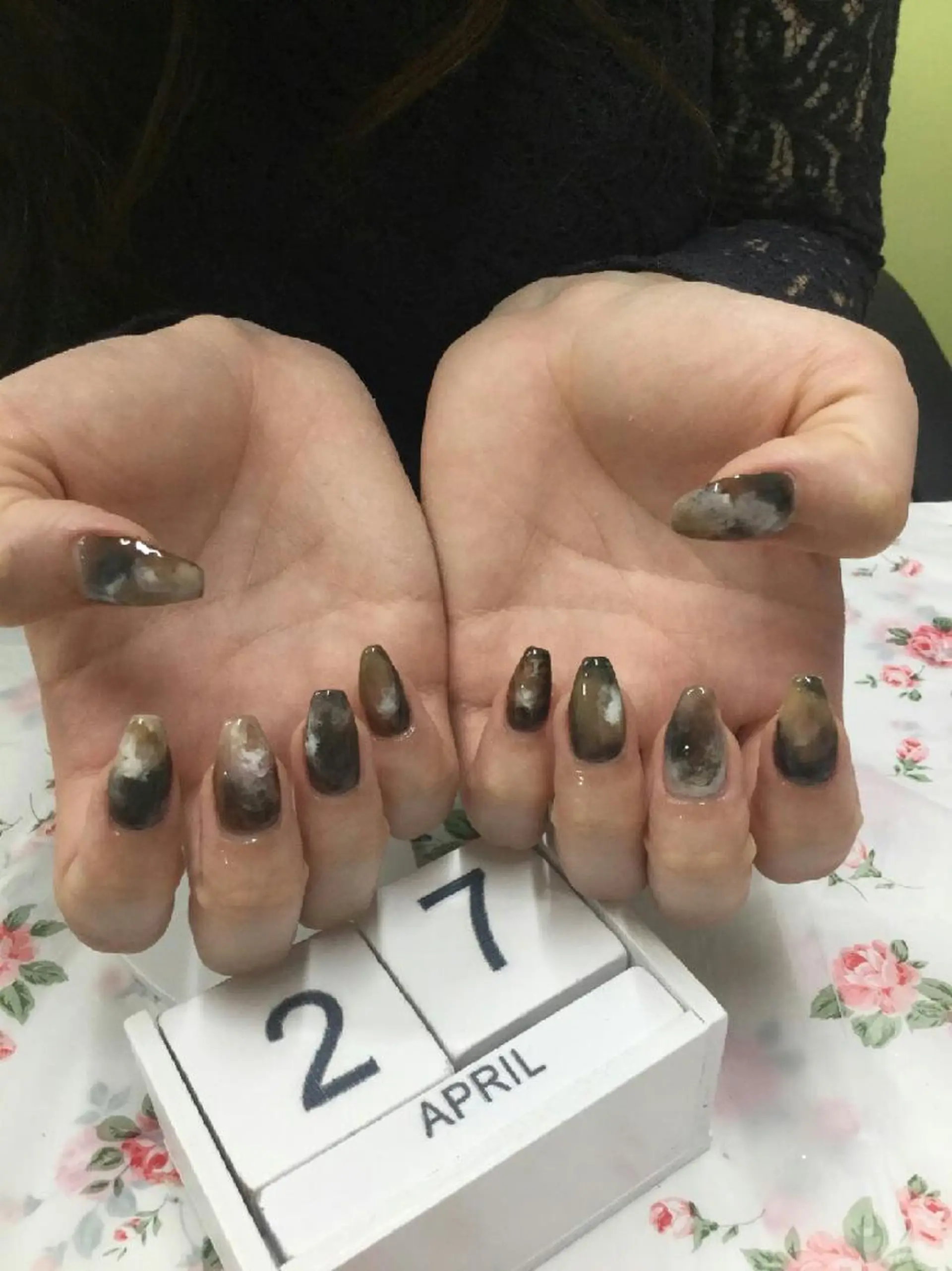 ネイル 大理石ネイル(マーブル) JEWEL nailのネイルデザイン