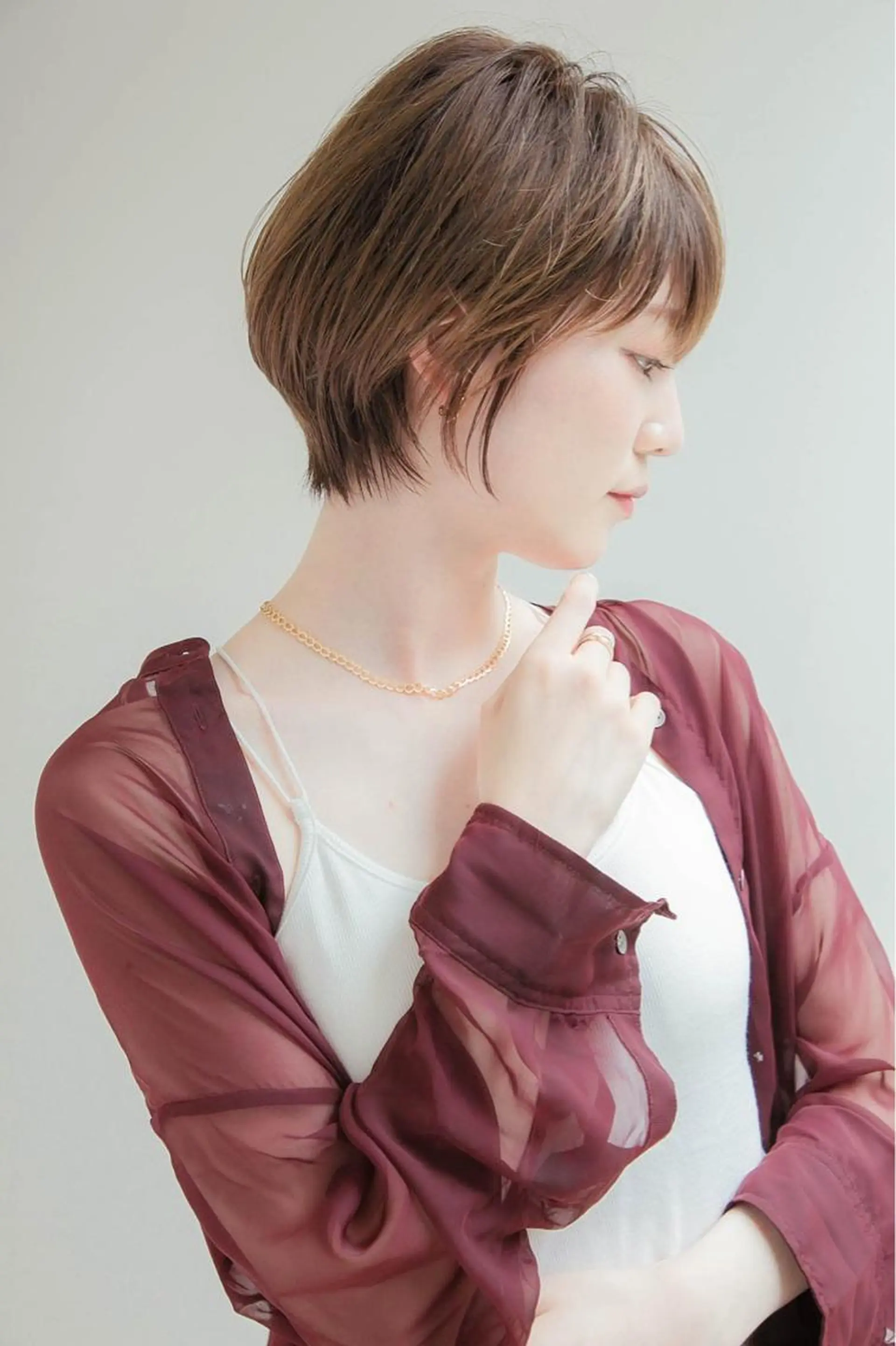 ショート 林 飛夕也のヘアスタイル