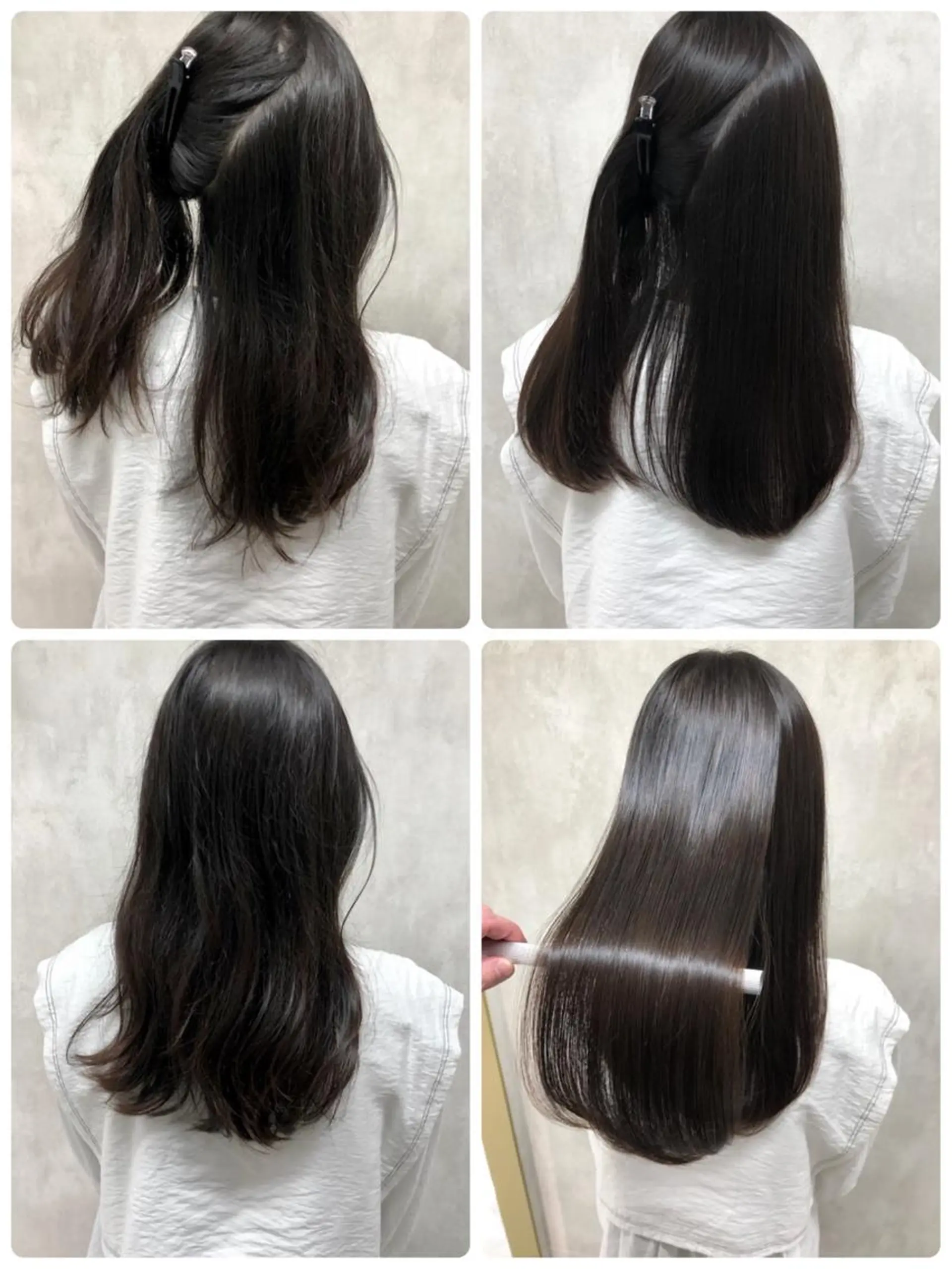 ロング 縮毛矯正 トリートメント ⚠️美容室迷子⚠️ 谷口にお任せ😊のヘアスタイル